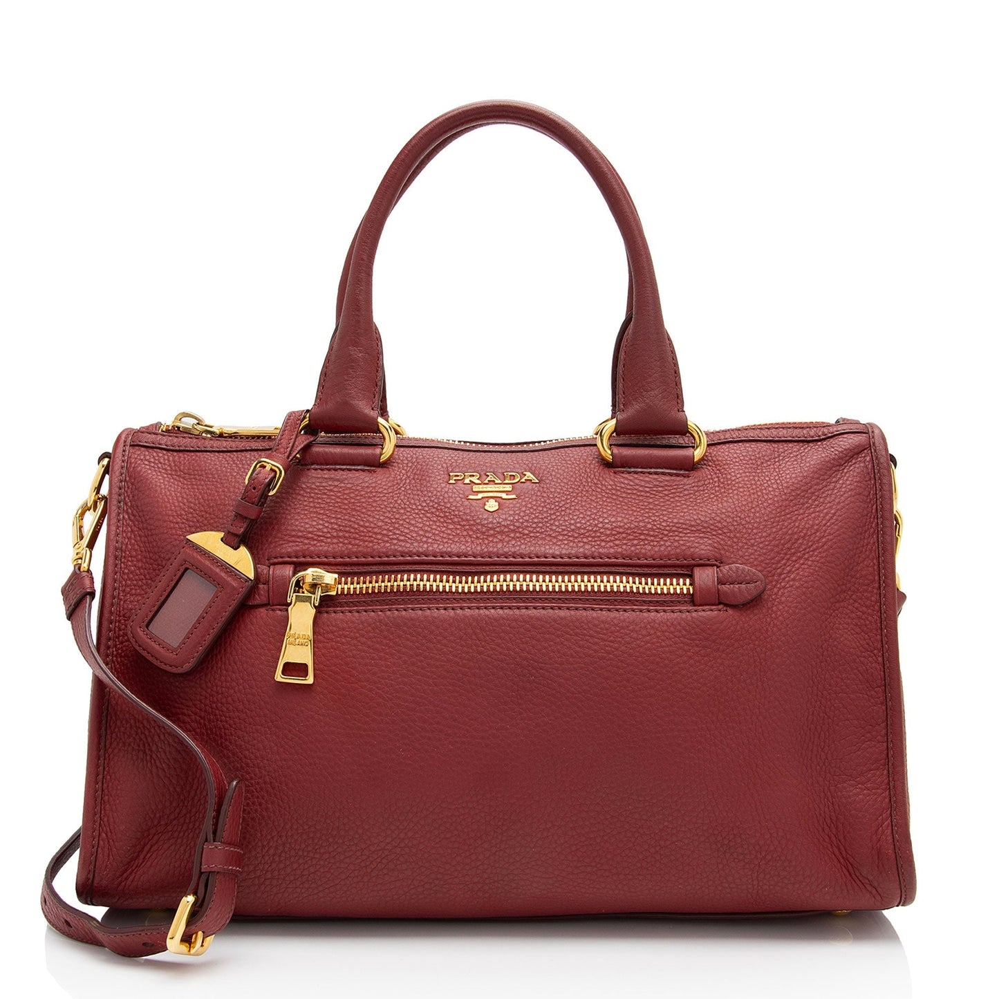 Prada Daino Satchel Shf Yhwcjz Vitello Satchel Bag