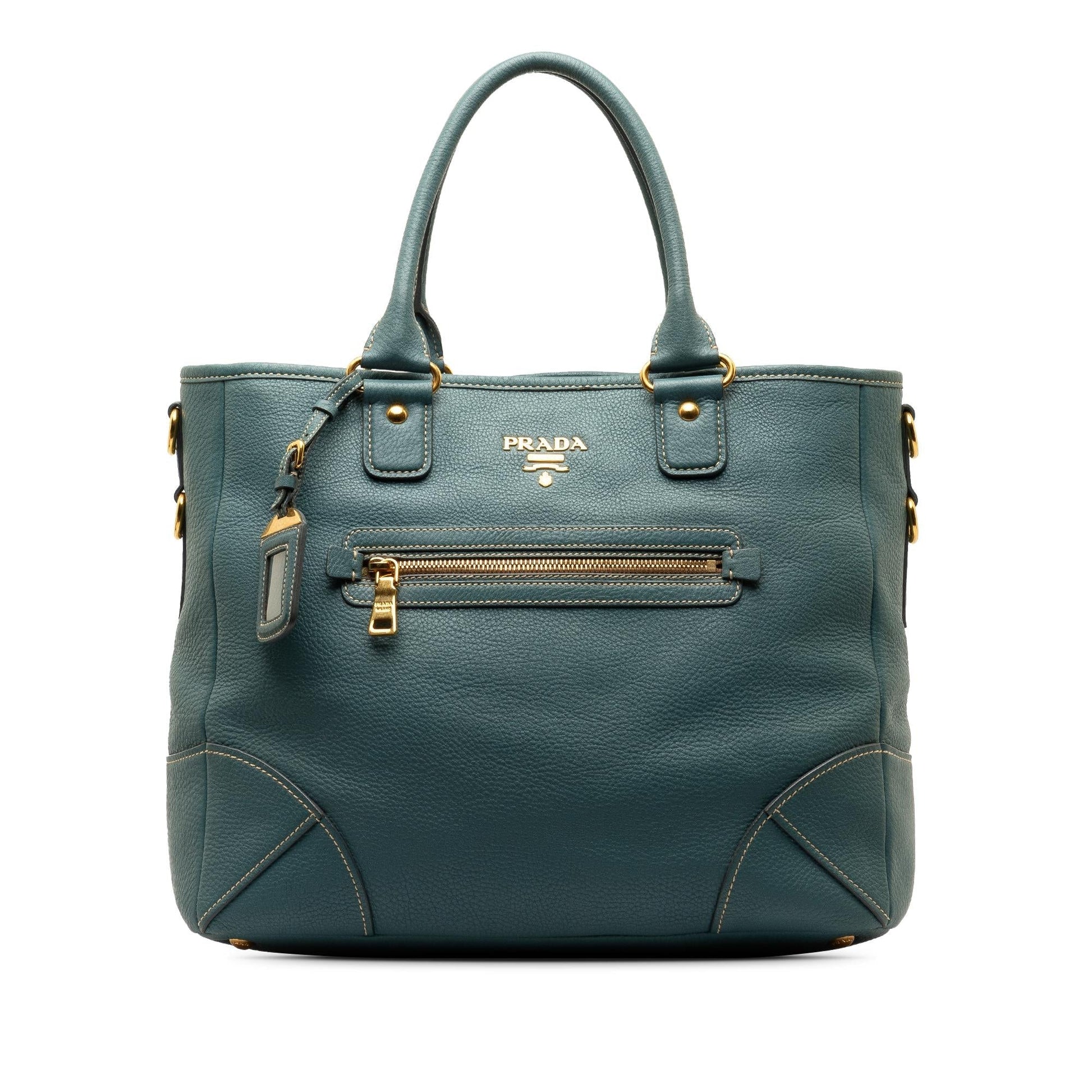 Prada Daino Satchel Shg 3Dfegj Vitello Satchel Bag