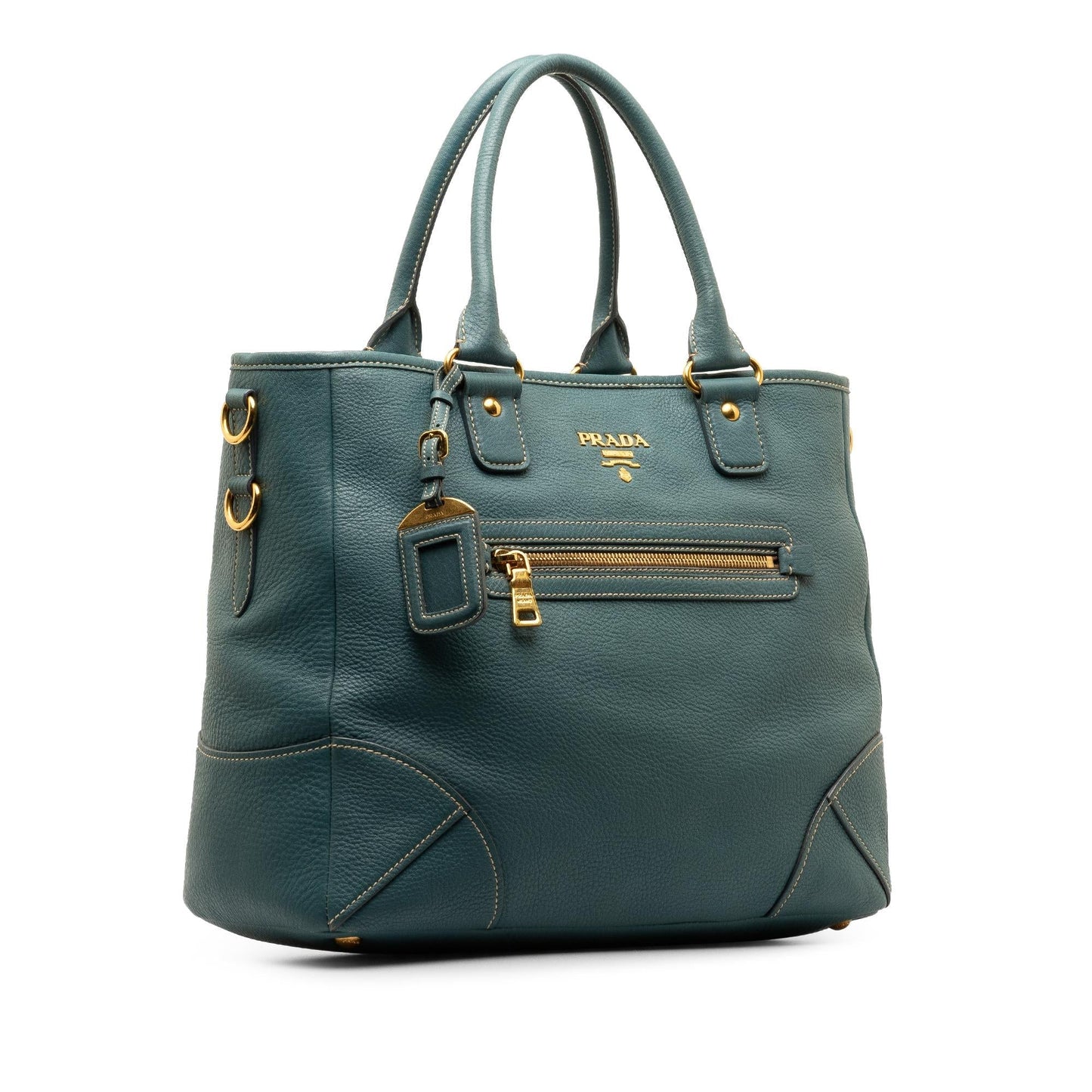 Prada Daino Satchel Shg 3Dfegj Vitello Satchel Bag