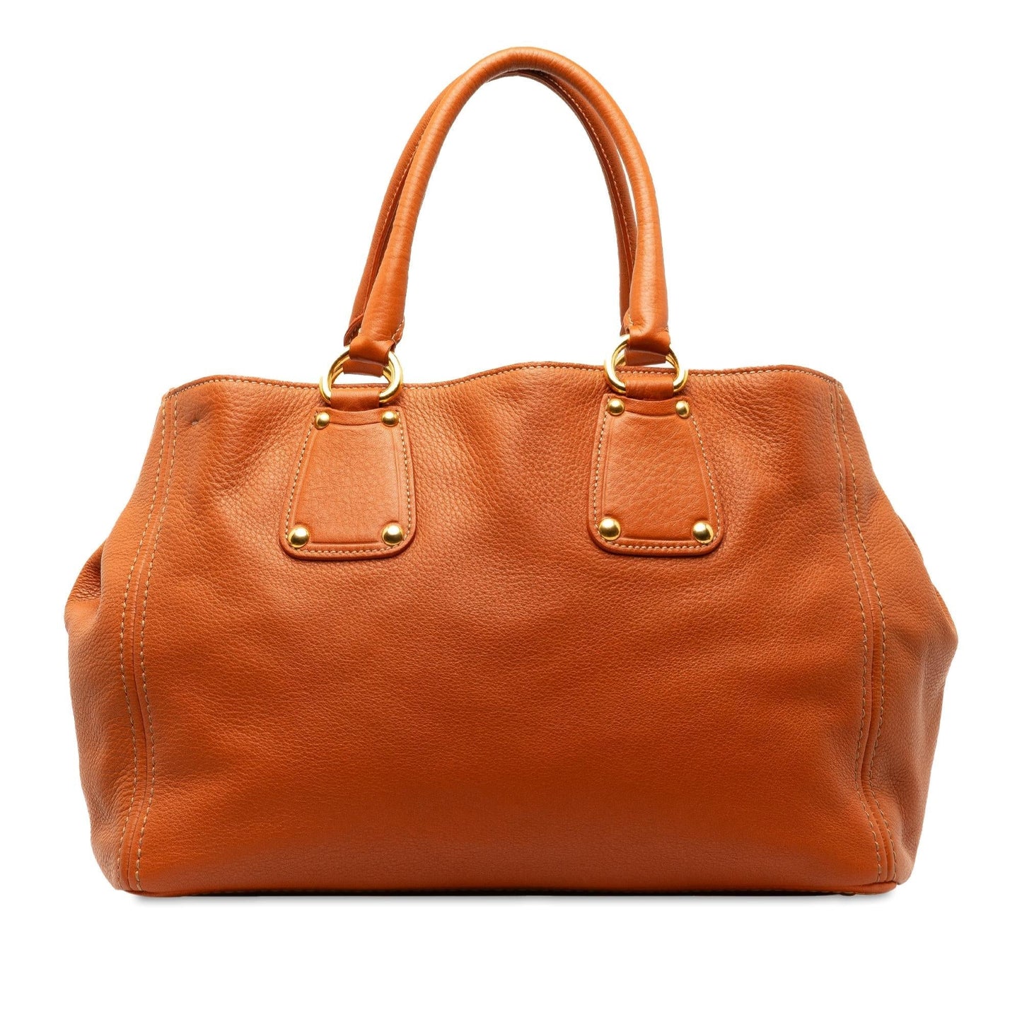 Prada Daino Satchel Shg Bpanin Vitello Satchel Bag