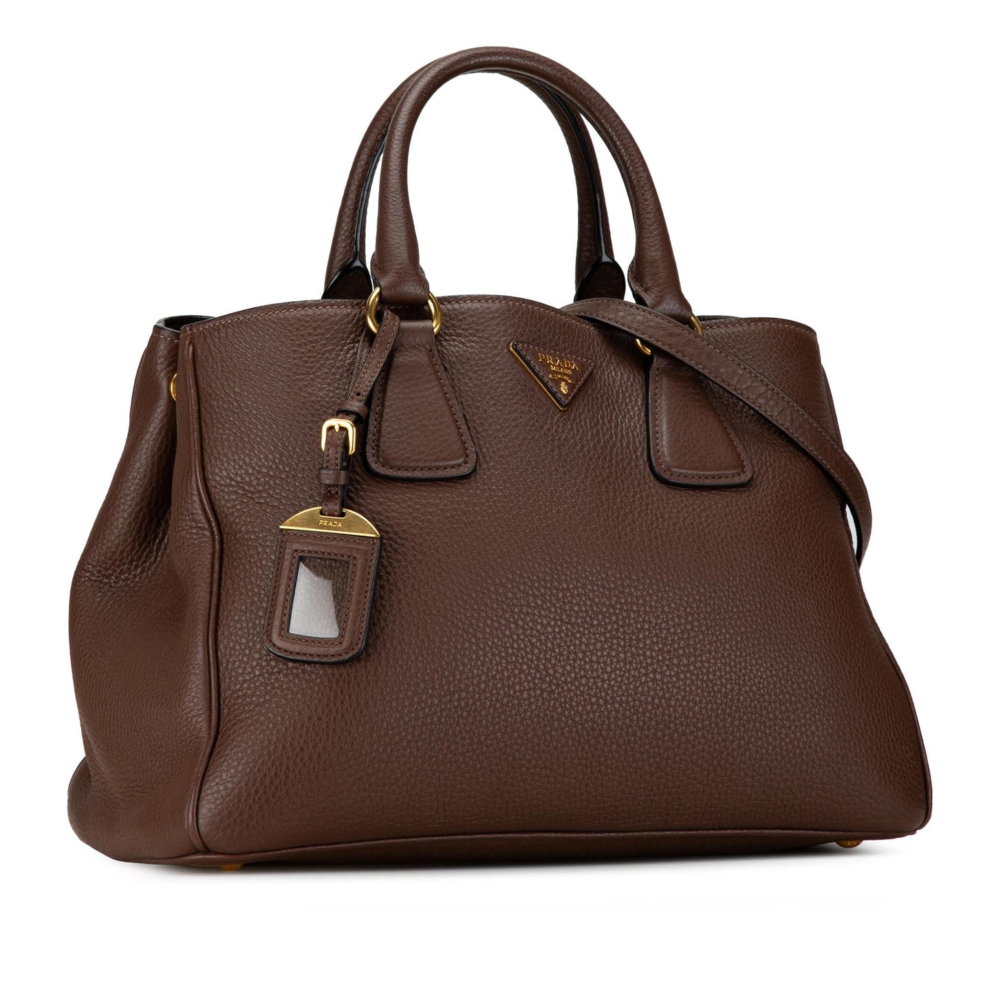 Prada Daino Satchel Shg Kheuny Vitello Satchel Bag