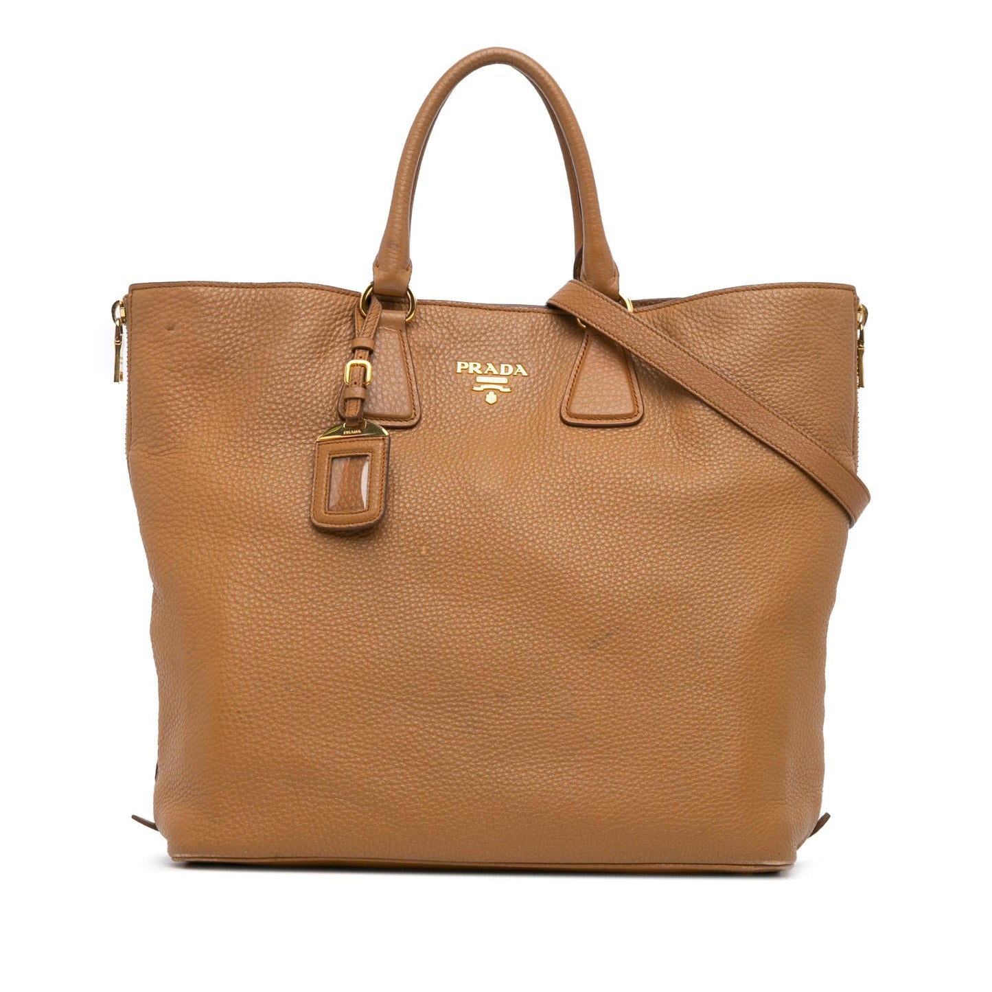 Prada Daino Satchel Shg Kardtd Vitello Satchel Bag