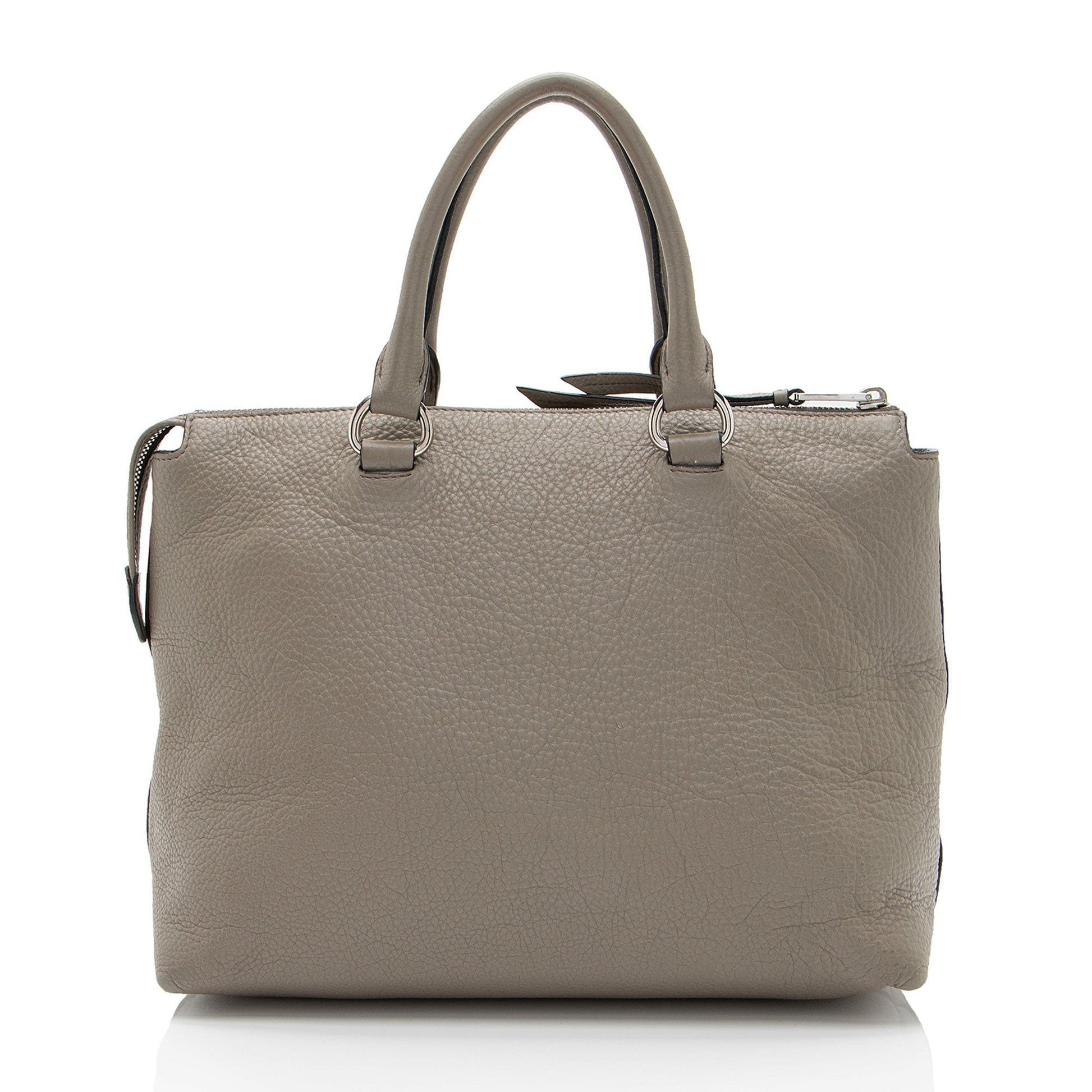 Prada Daino Tote Vitello Zip Tote Bag