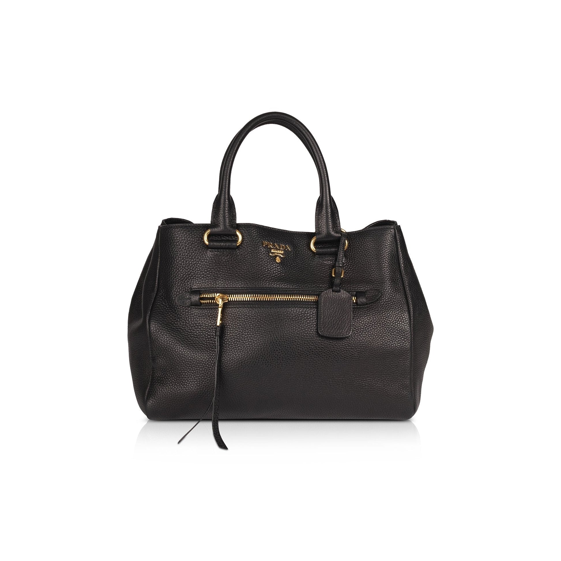 Prada Vitello Daino Shopping Tote Handbag Tote Bag