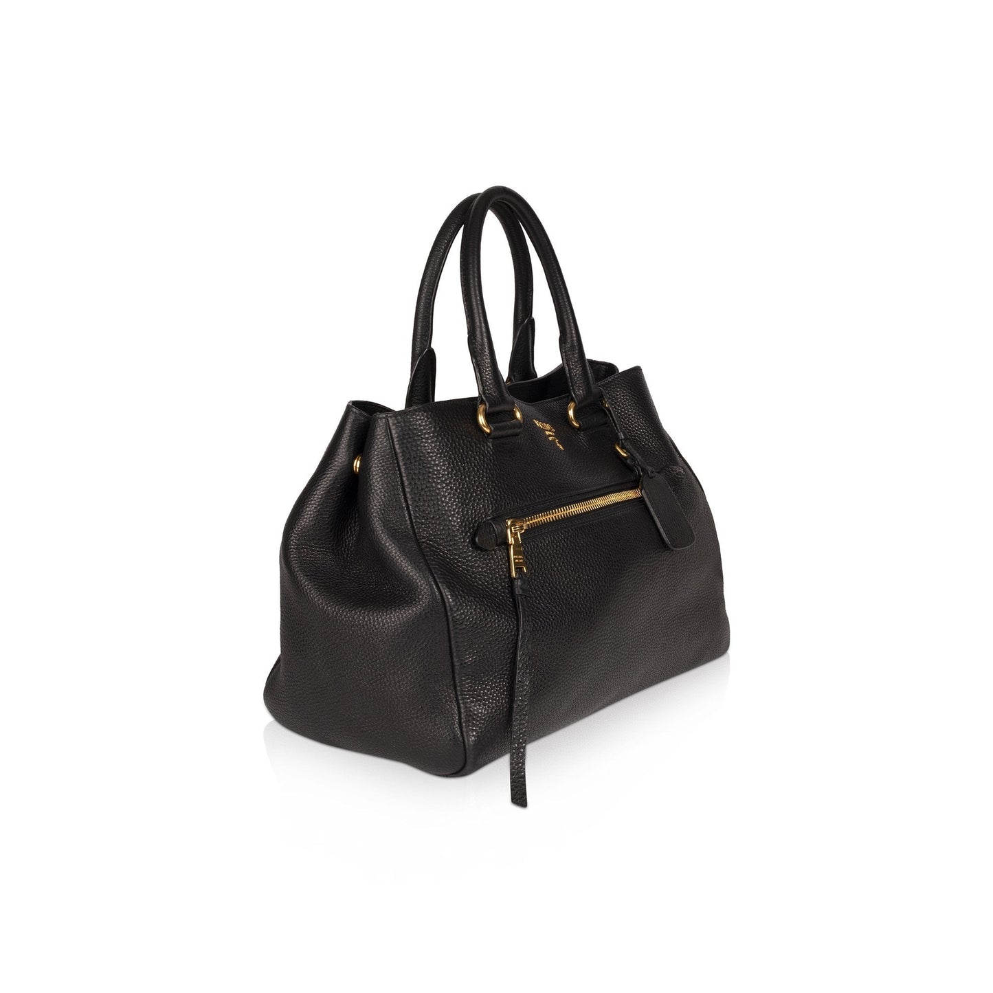 Prada Vitello Daino Shopping Tote Handbag Tote Bag