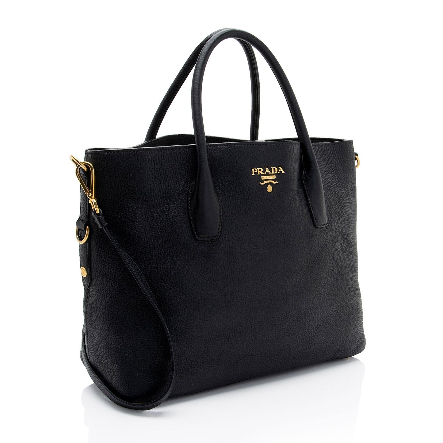 Prada Daino Shopping Tote Shf I79Qky Vitello Tote Bag