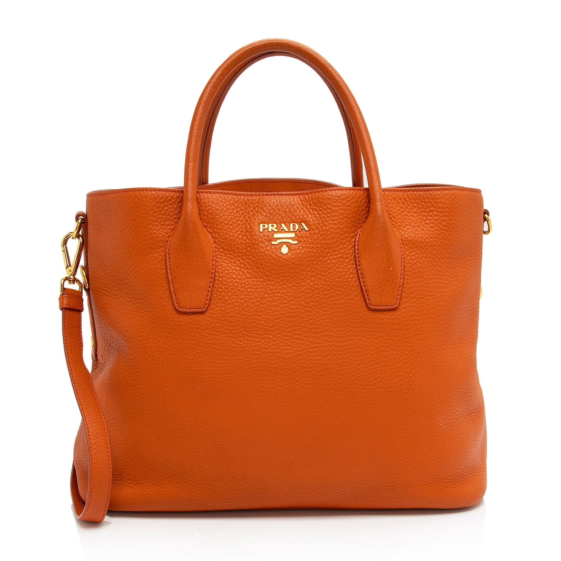 Prada Daino Shopping Tote Shf O52Uvd Vitello Tote Bag
