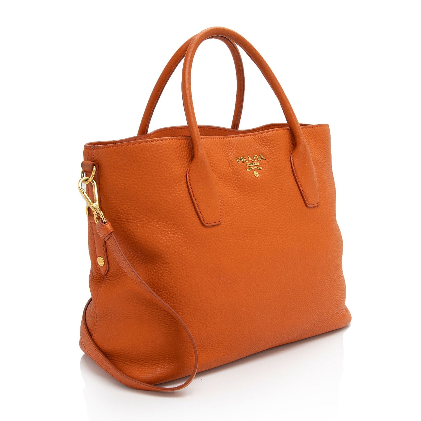 Prada Daino Shopping Tote Shf O52Uvd Vitello Tote Bag