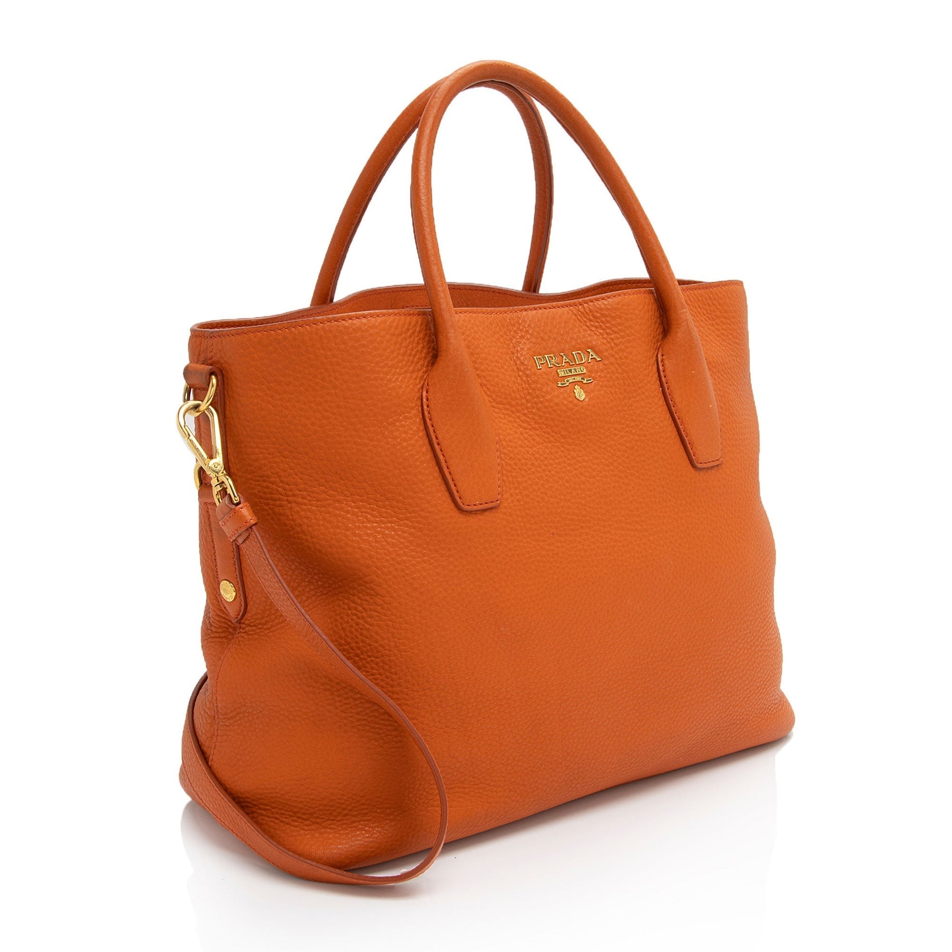 Prada Daino Shopping Tote Shf O52Uvd Vitello Tote Bag