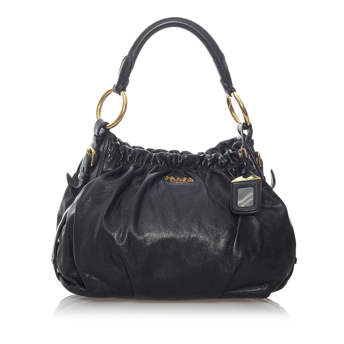 Prada Daino Shoulder Bag Shg Vitello Bag Shg 29530