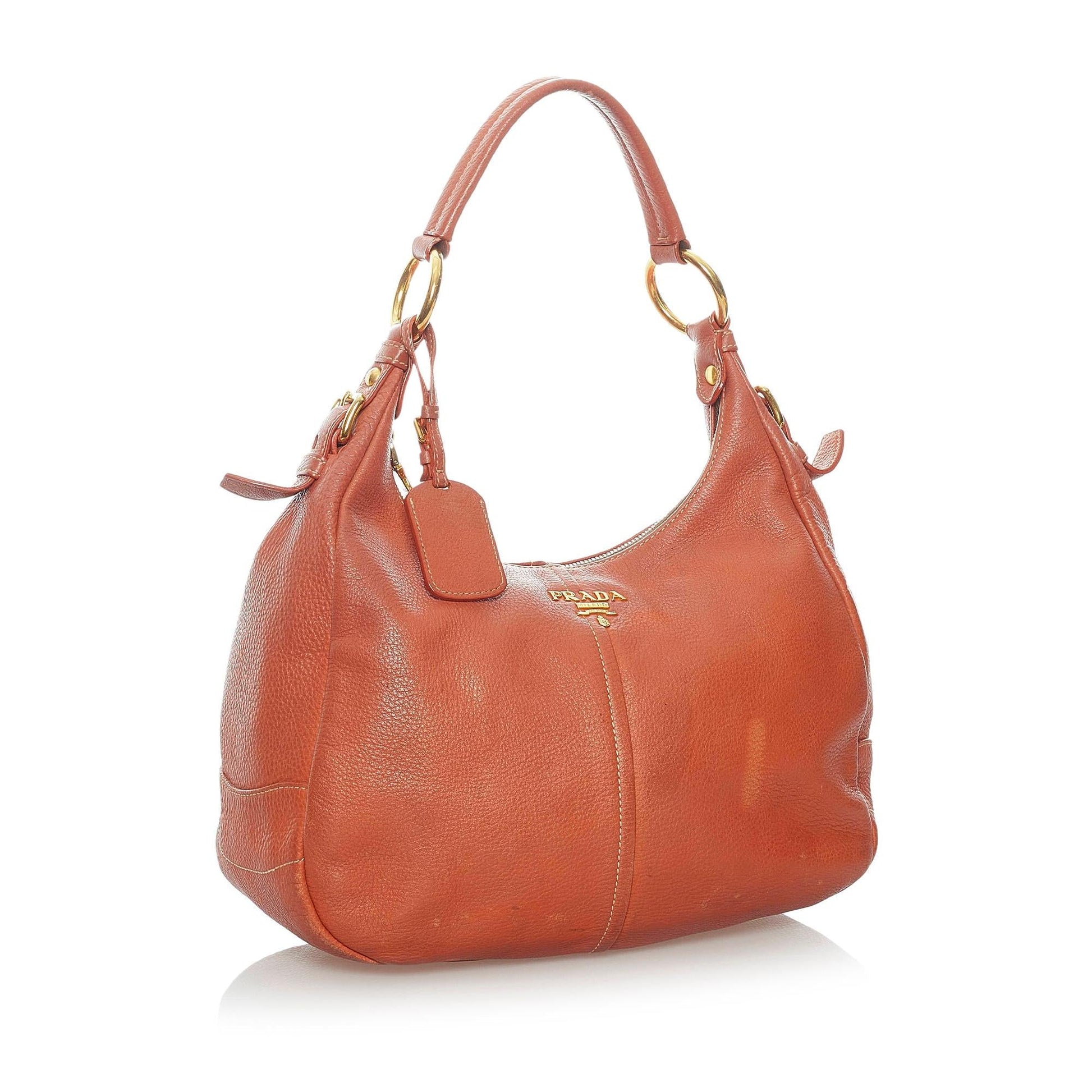 Prada Daino Shoulder Bag Shg Vitello Bag Shg 30578
