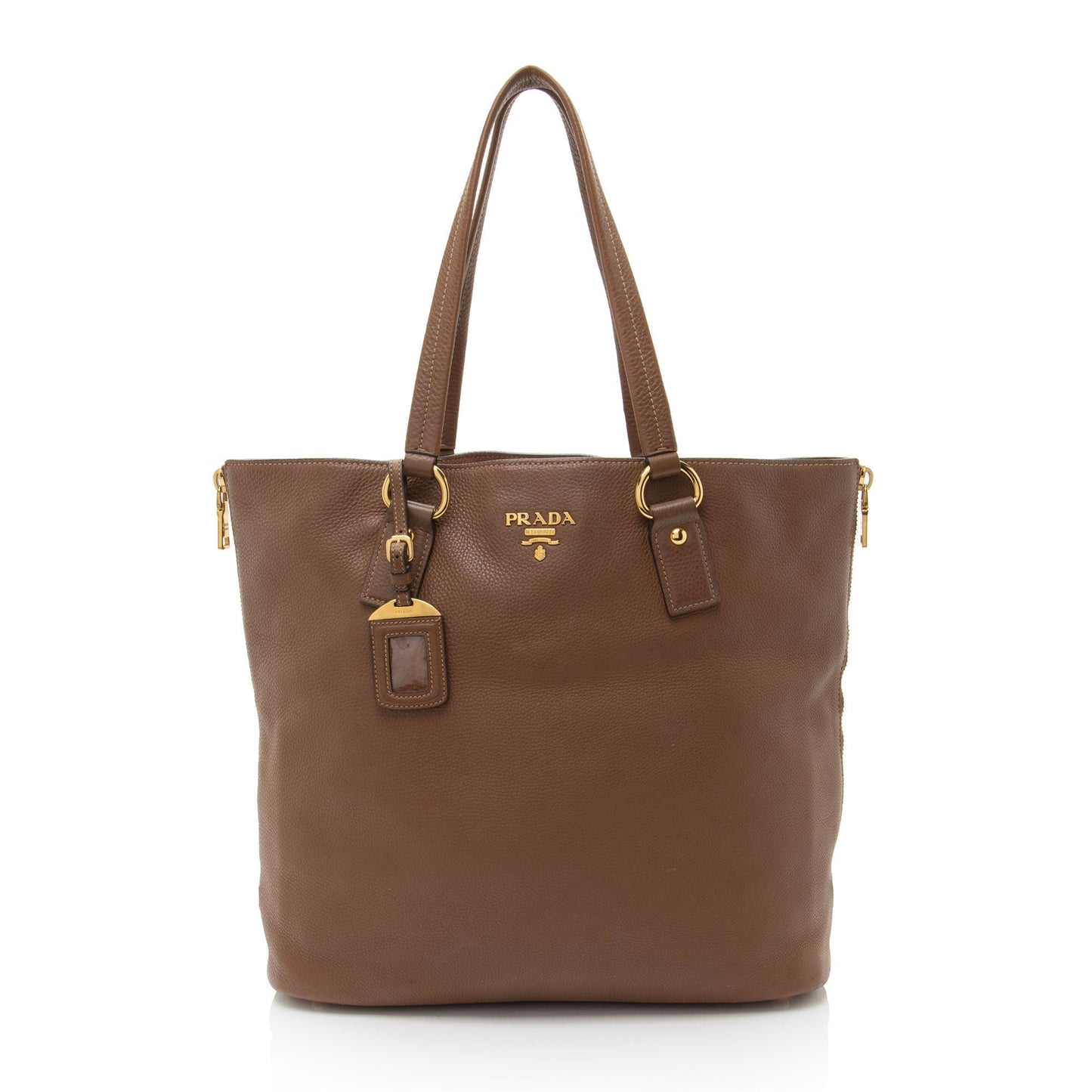 Prada Daino Side Tote Vitello Zip Tote Bag Zip Tote 3