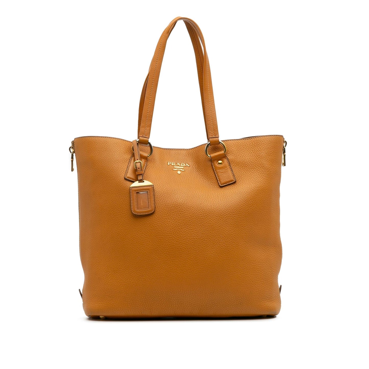 Prada Daino Side Tote Vitello Zip Tote Bag Zip Tote 2