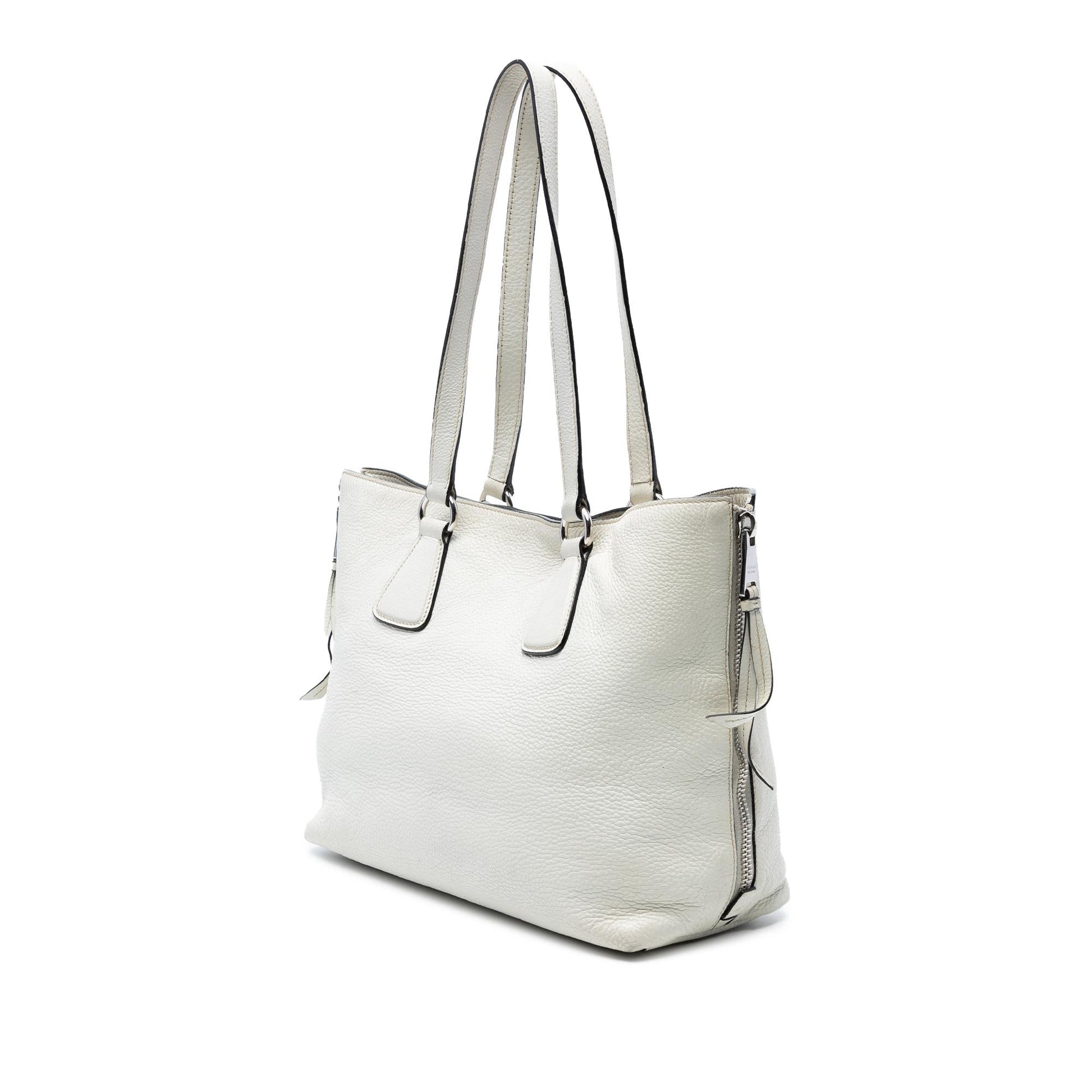 Prada Daino Side Tote Vitello Zip Tote Bag Zip Tote 5