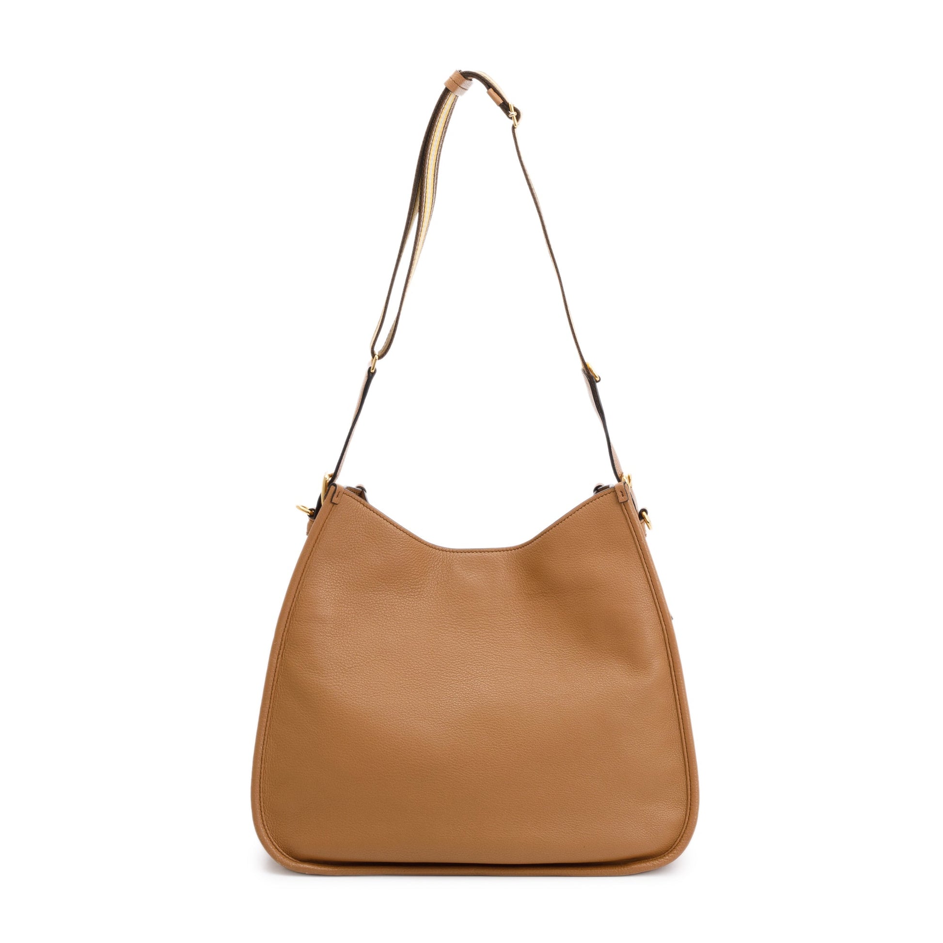 Prada Vitello Daino Soft Hobo Bag Travel Bag