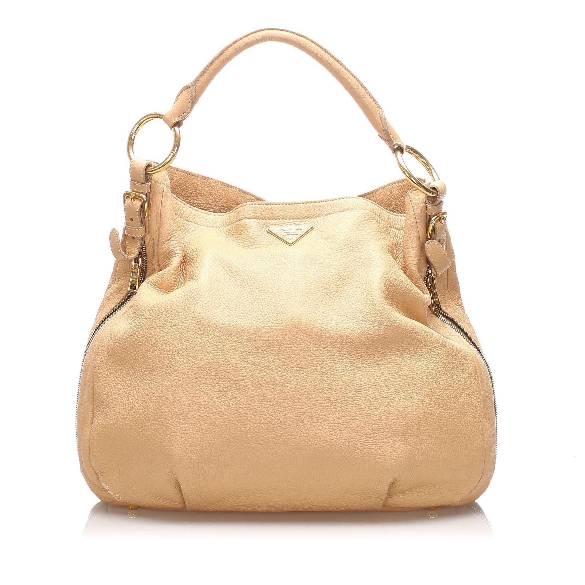Prada Daino Tote Vitello Tote Bag