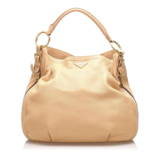 Prada Daino Tote Vitello Tote Bag