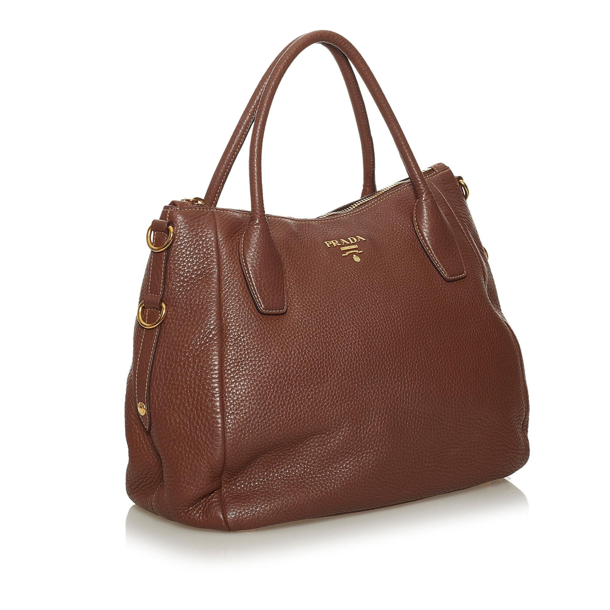 Prada Daino Tote Bag Shg Vitello Bag Shg 29094