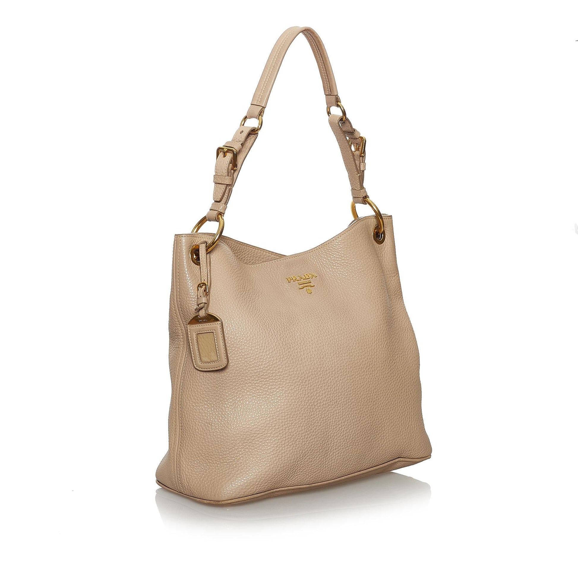 Prada Daino Tote Bag Shg Vitello Bag Shg 30761