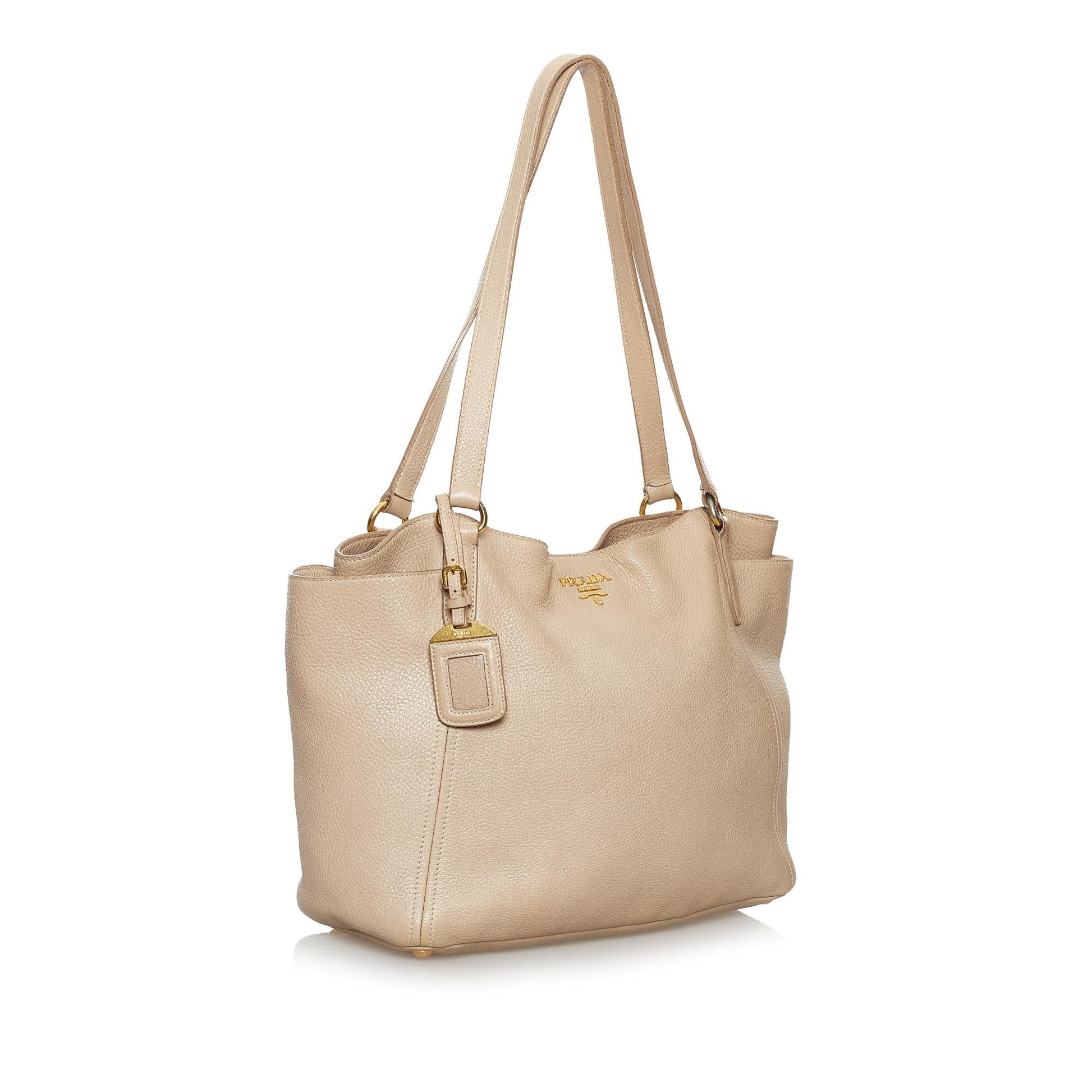 Prada Daino Tote Bag Shg Vitello Bag Shg 30855
