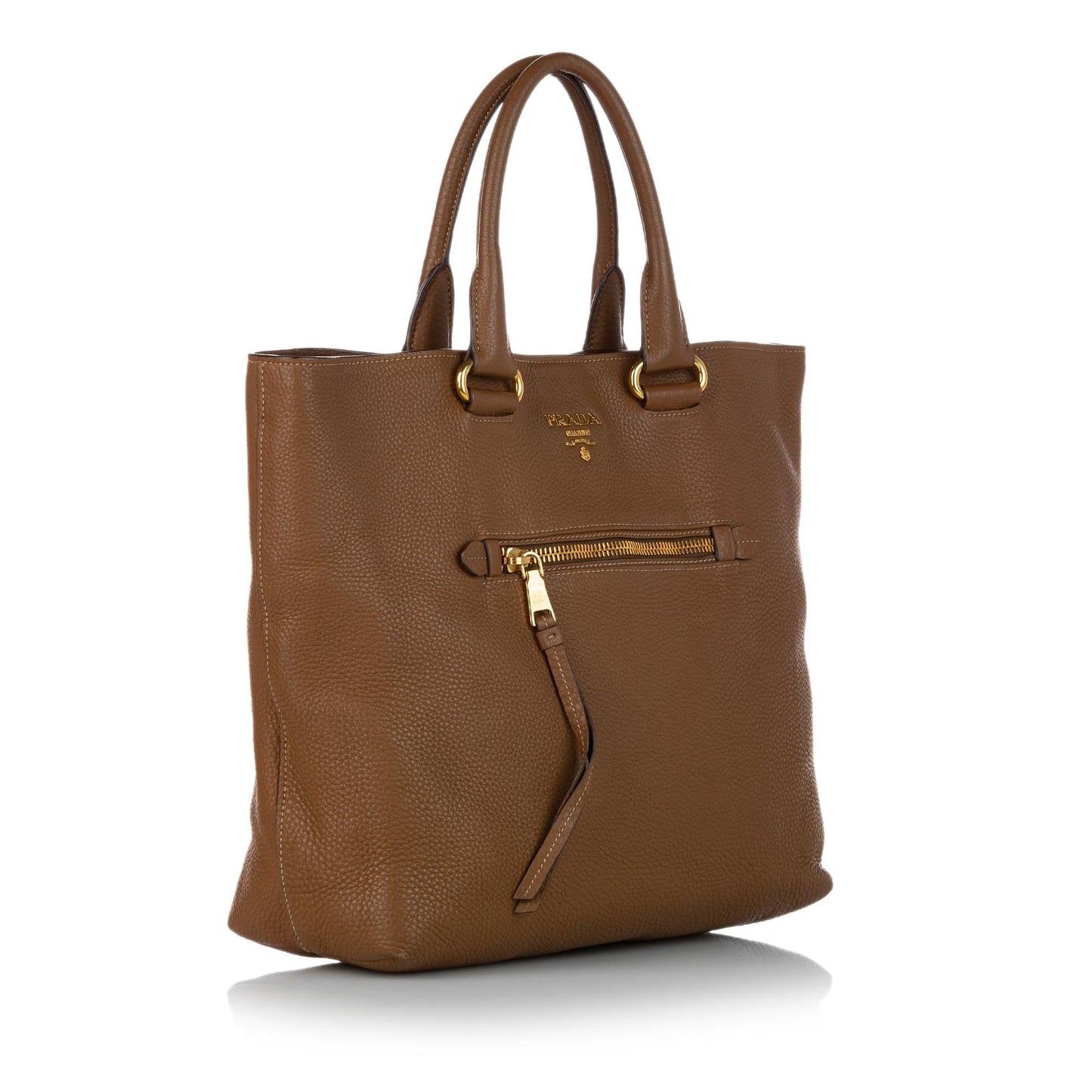 Prada Daino Tote Shg Vitello Tote Bag