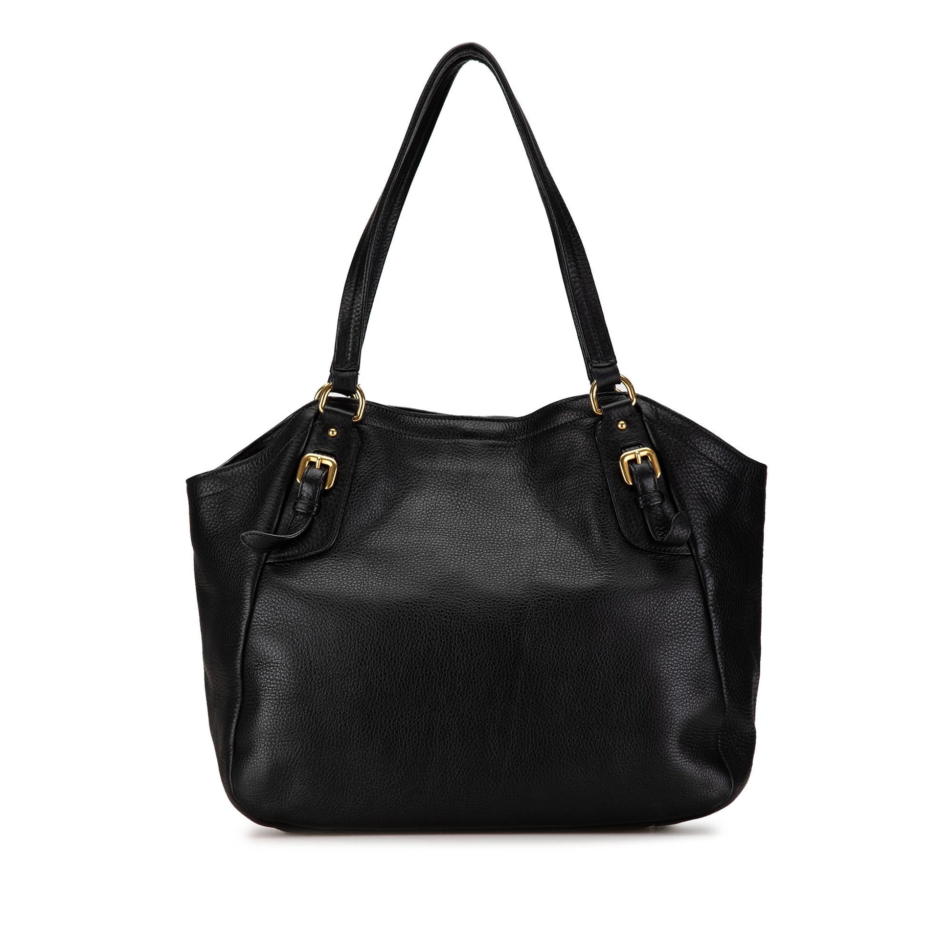 Prada Daino Tote Shg Gnt3Tm Vitello Tote Bag
