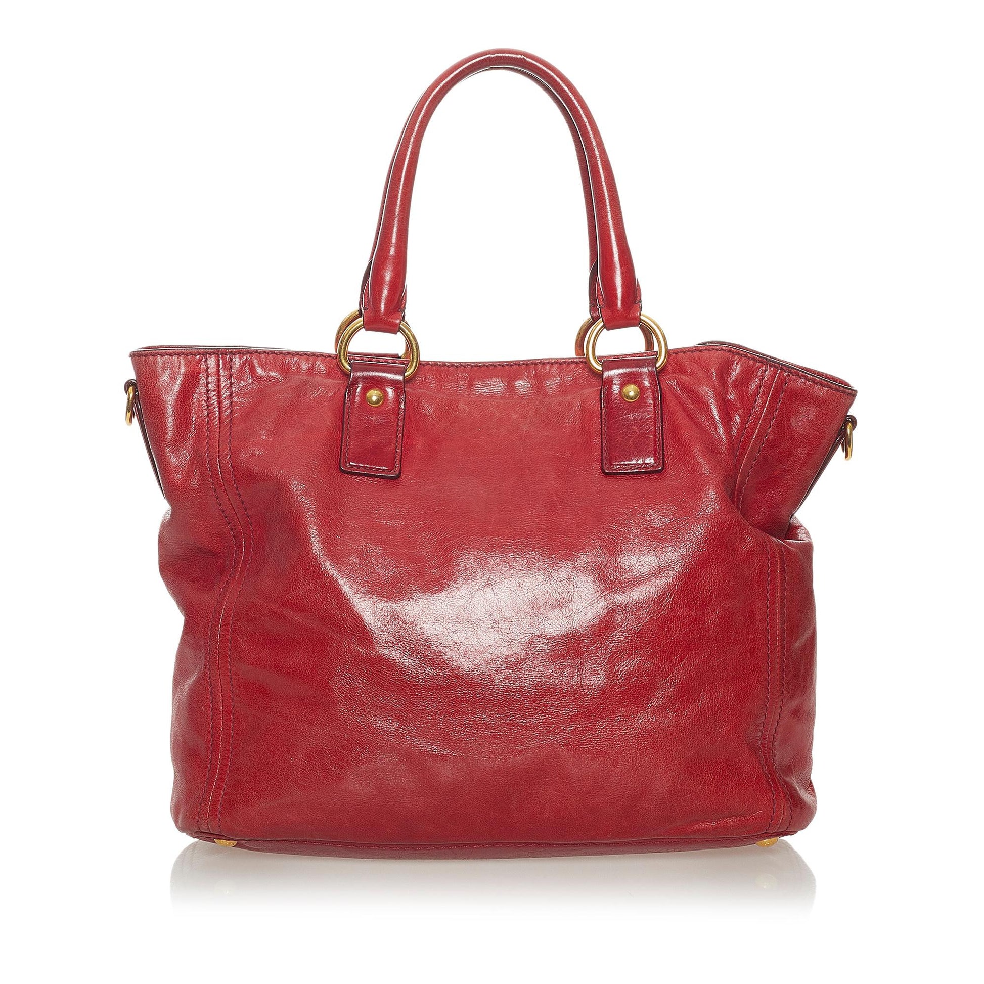 Prada Lux Tote Bag Shg Vitello