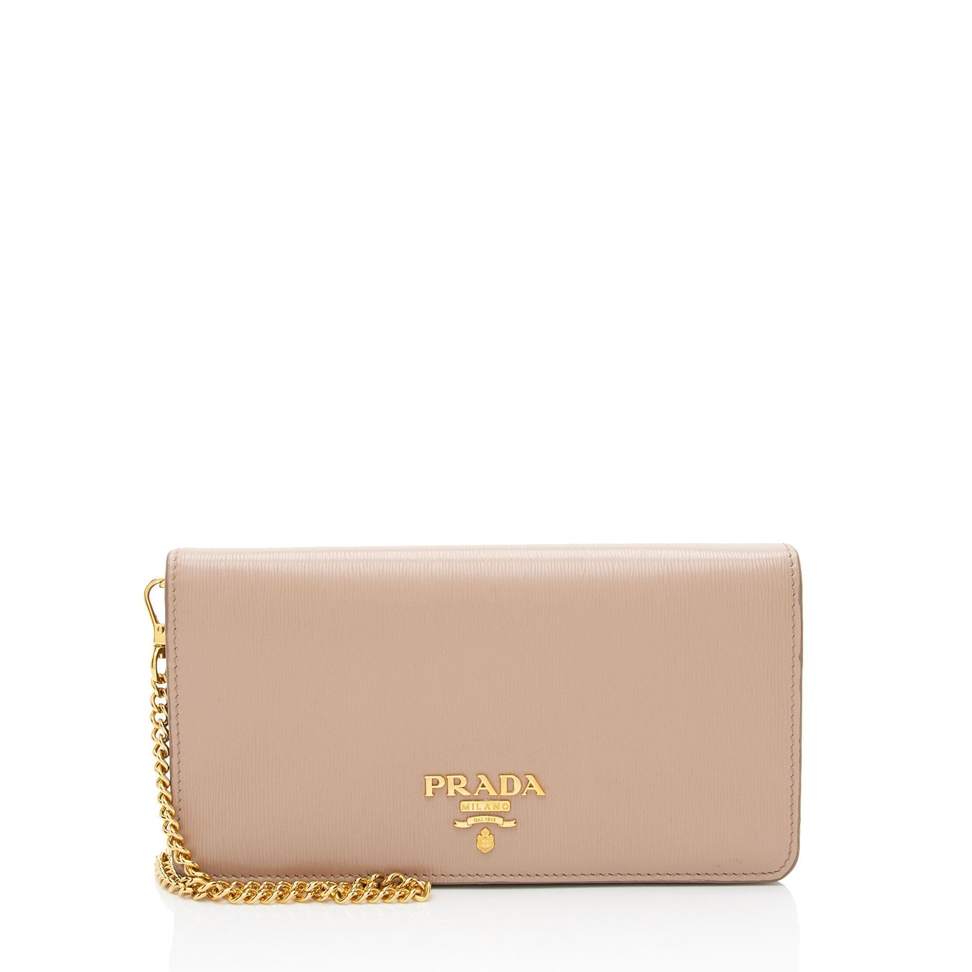 Prada Move Crossbody Vitello Chain Crossbody Bag