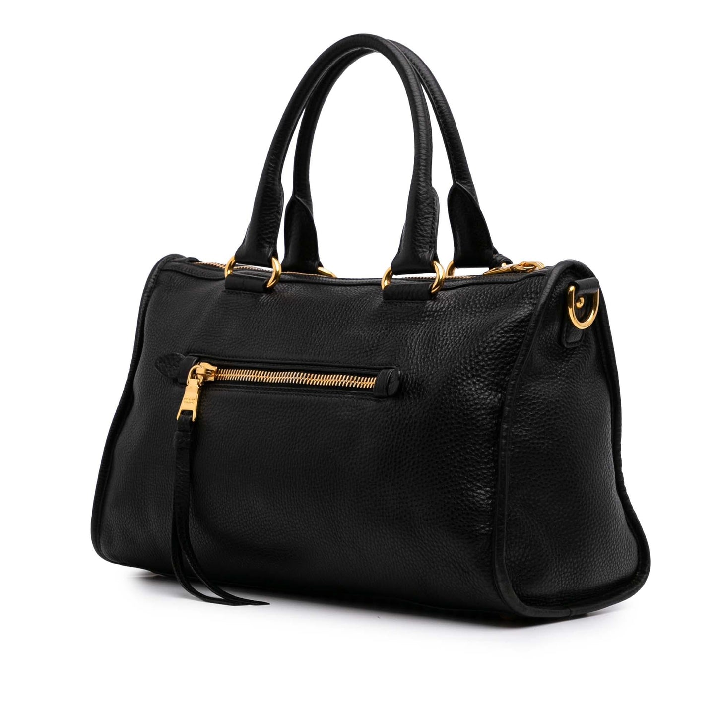 Prada Phenix Convertible Satchel Vitello Satchel Bag
