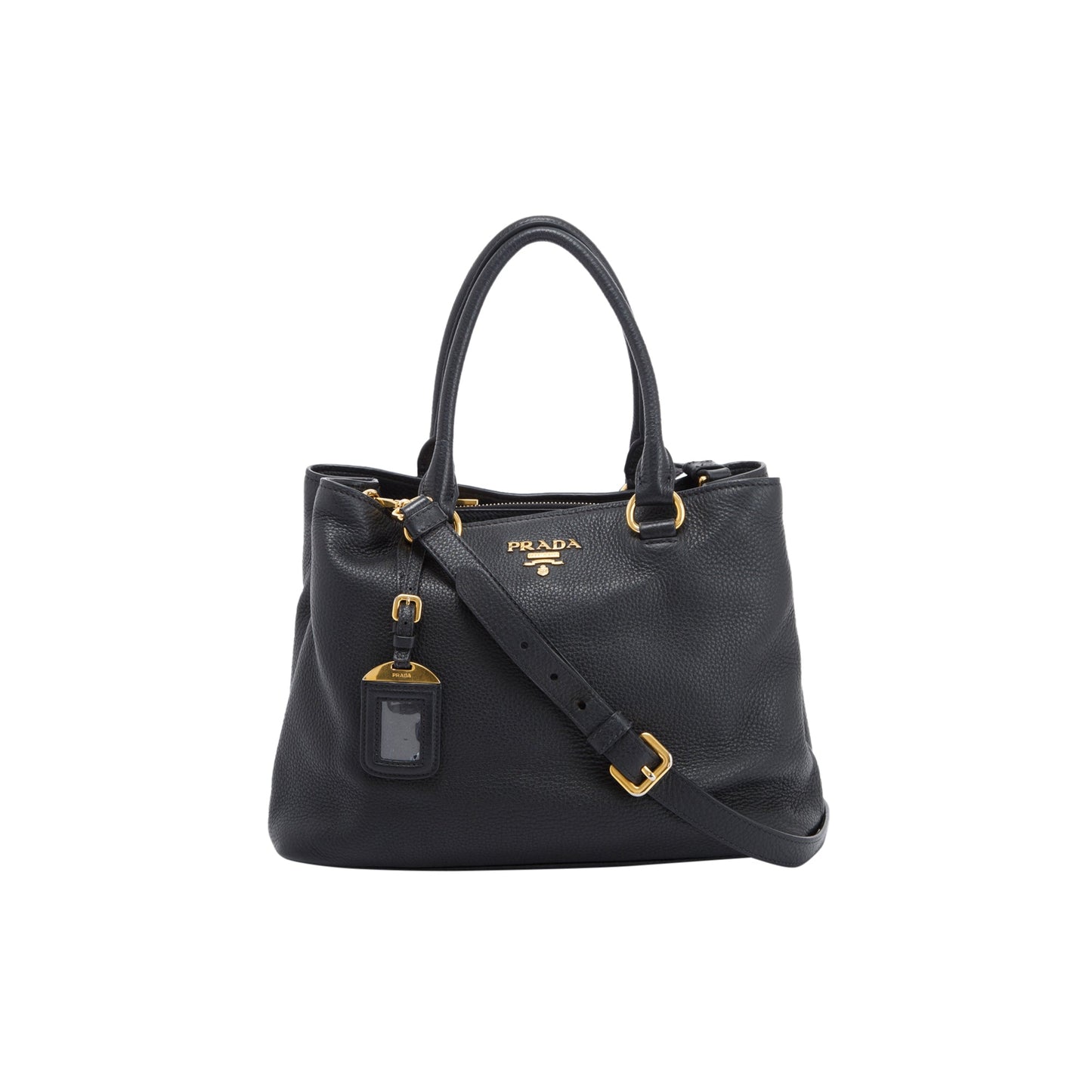 Prada Vitello Phenix Convertible Tote Handbag Tote Bag