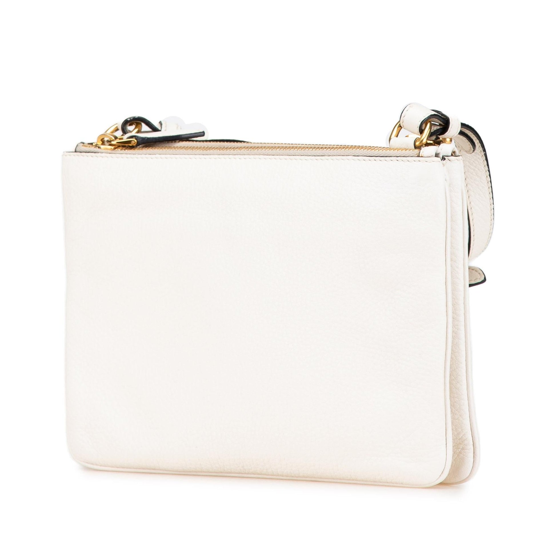 Prada Phenix Double Crossbody Vitello Zip Crossbody Bag Zip Crossbody 1