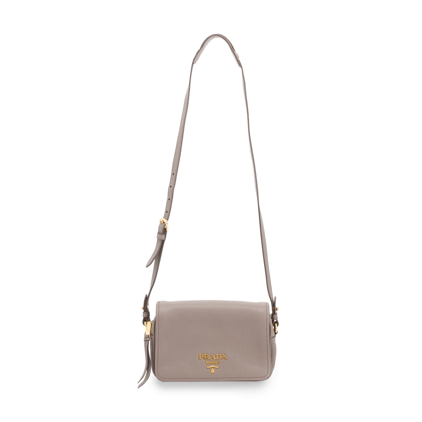 Prada Vitello Phenix Crossbody Bag Flap