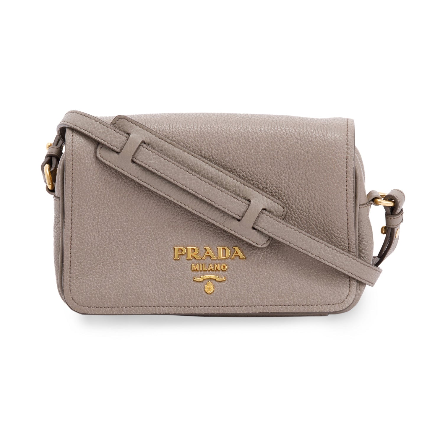 Prada Vitello Phenix Crossbody Bag Flap