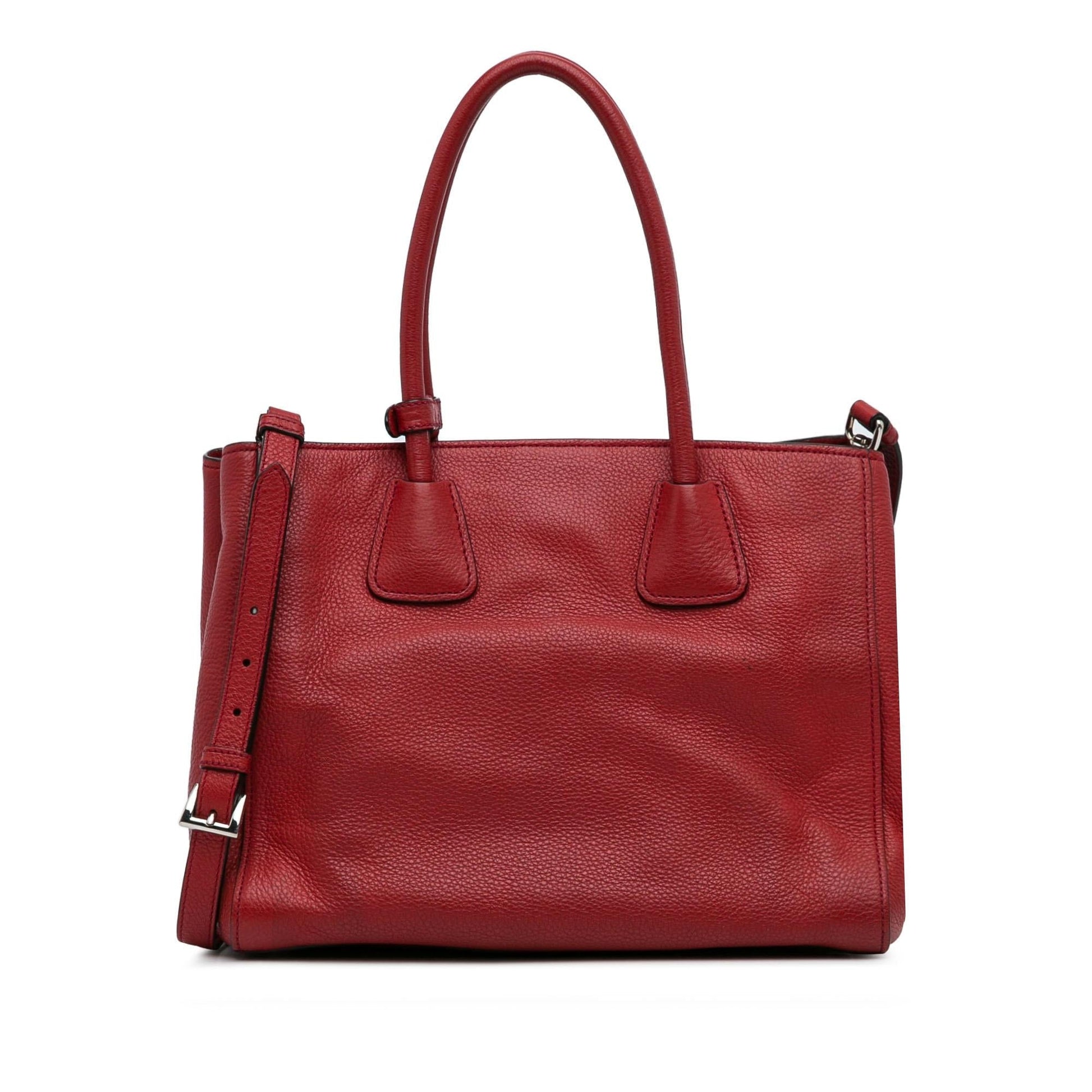 Prada Phenix Pocket Satchel Shg Mtdueh Vitello Satchel Bag