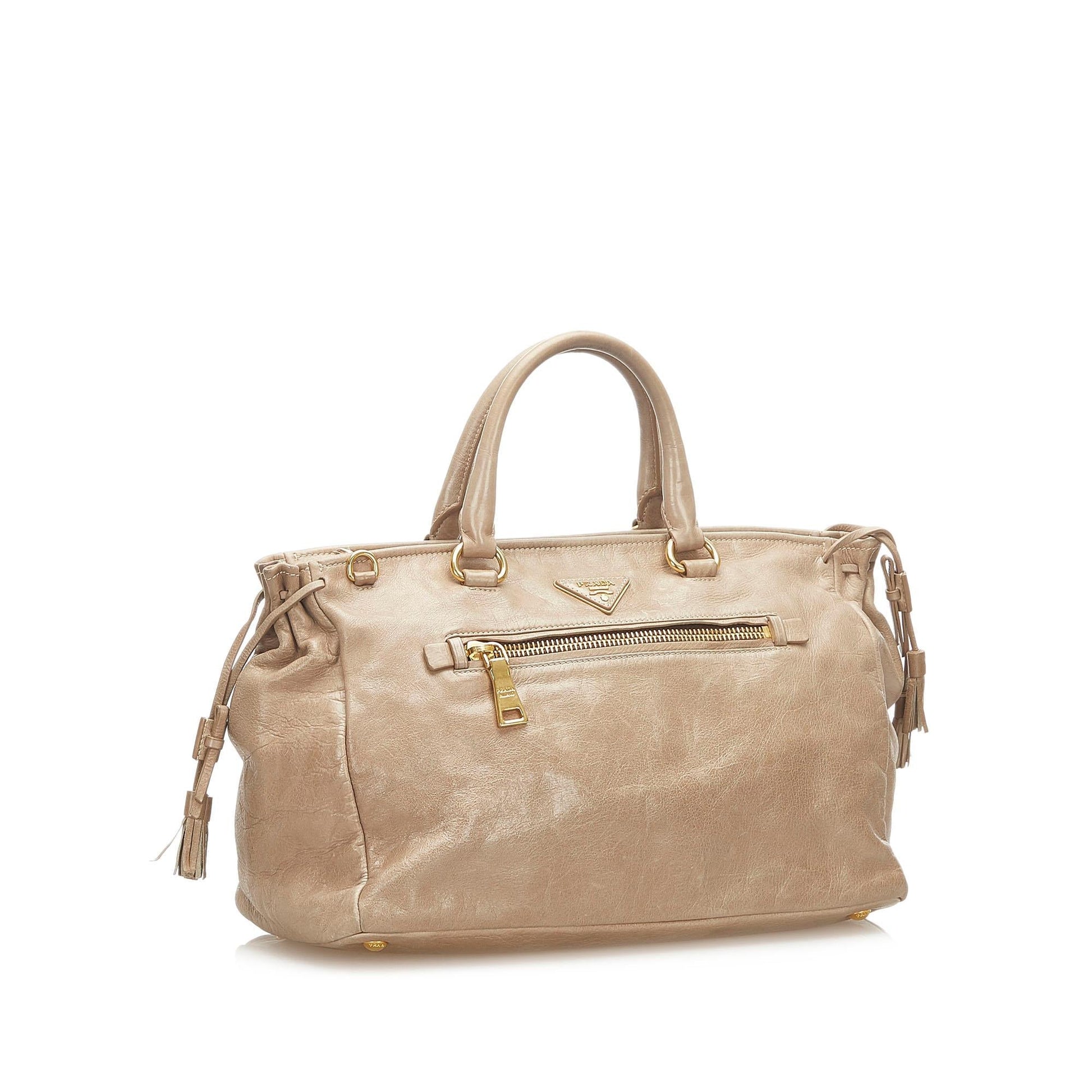 Prada Shine Satchel Shg Vitello Satchel Bag Satchel Shg 17757
