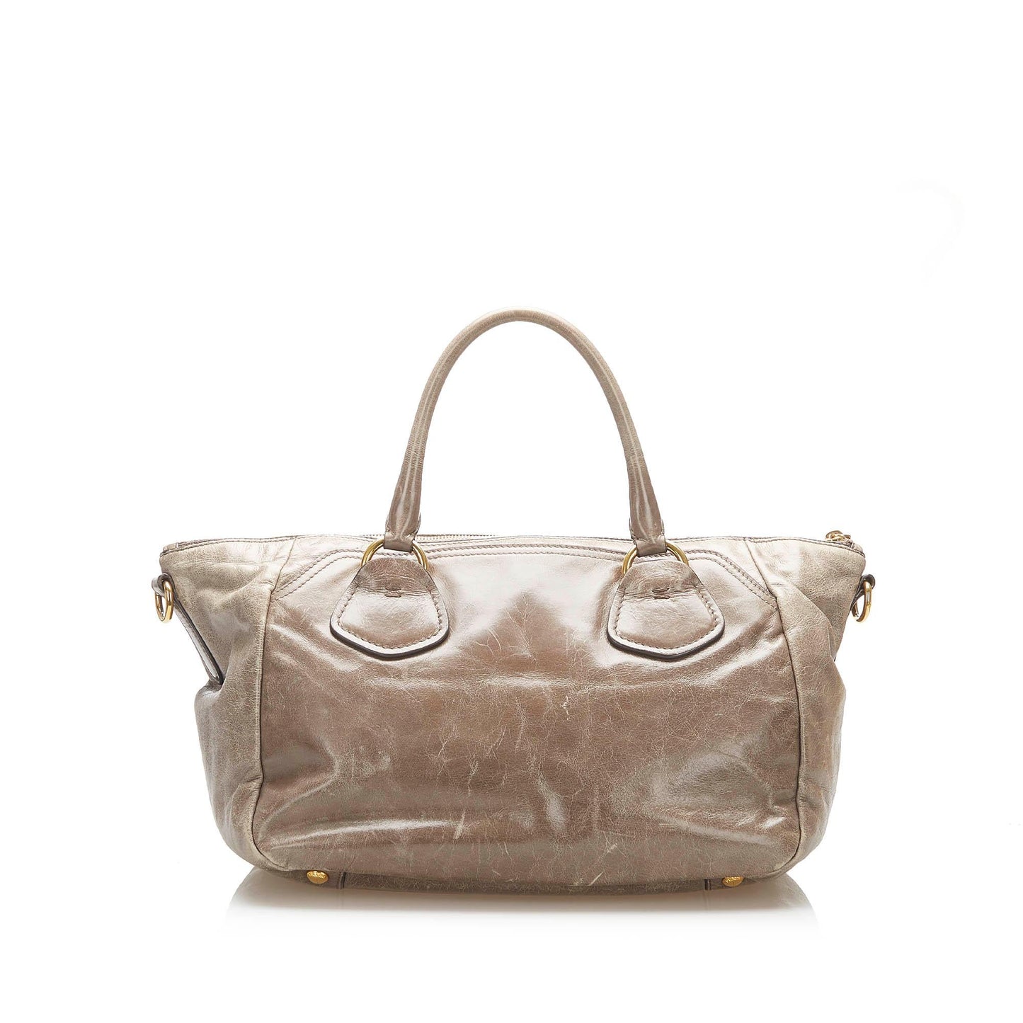 Prada Shine Satchel Shg Vitello Satchel Bag Satchel Shg 26466
