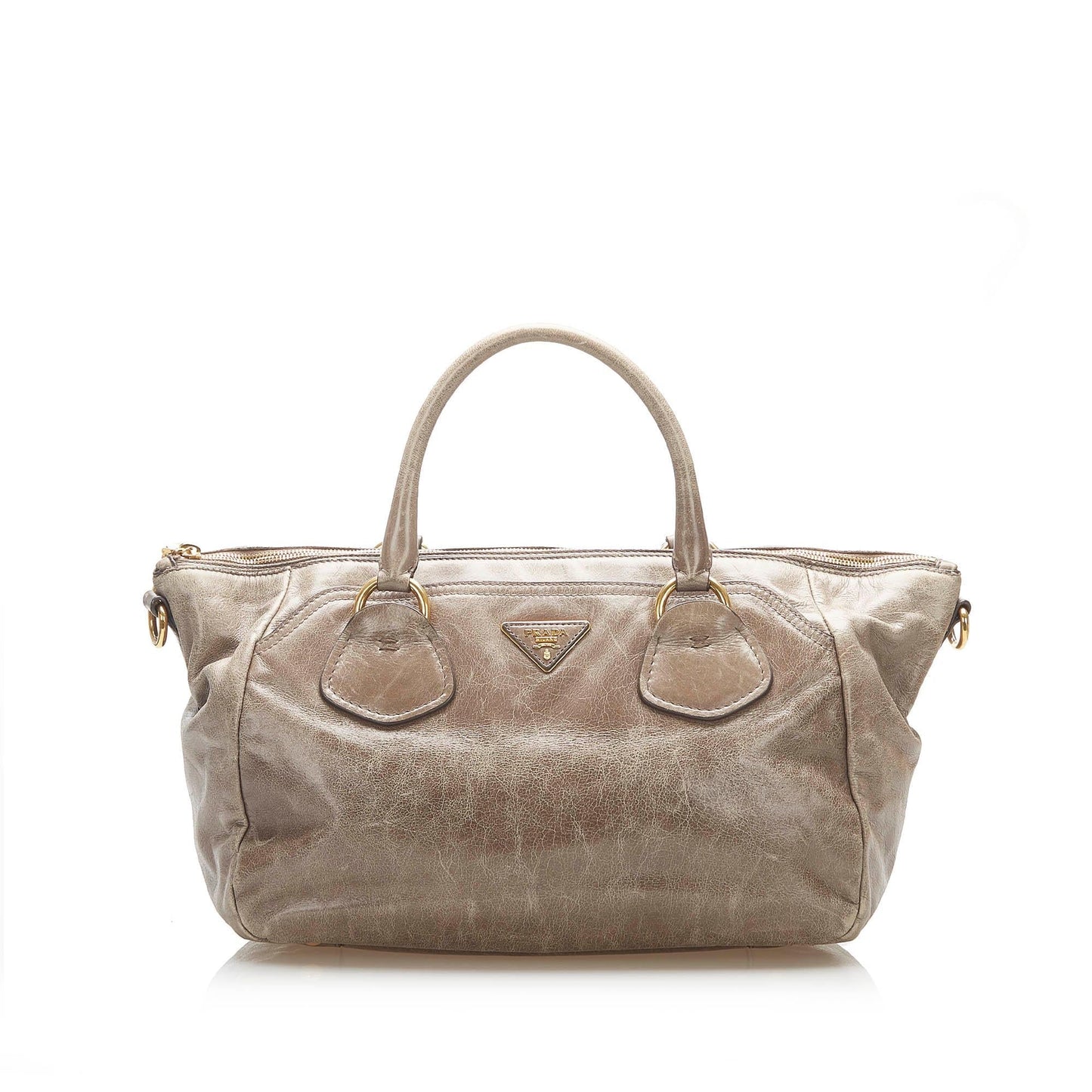Prada Shine Satchel Shg Vitello Satchel Bag Satchel Shg 26466