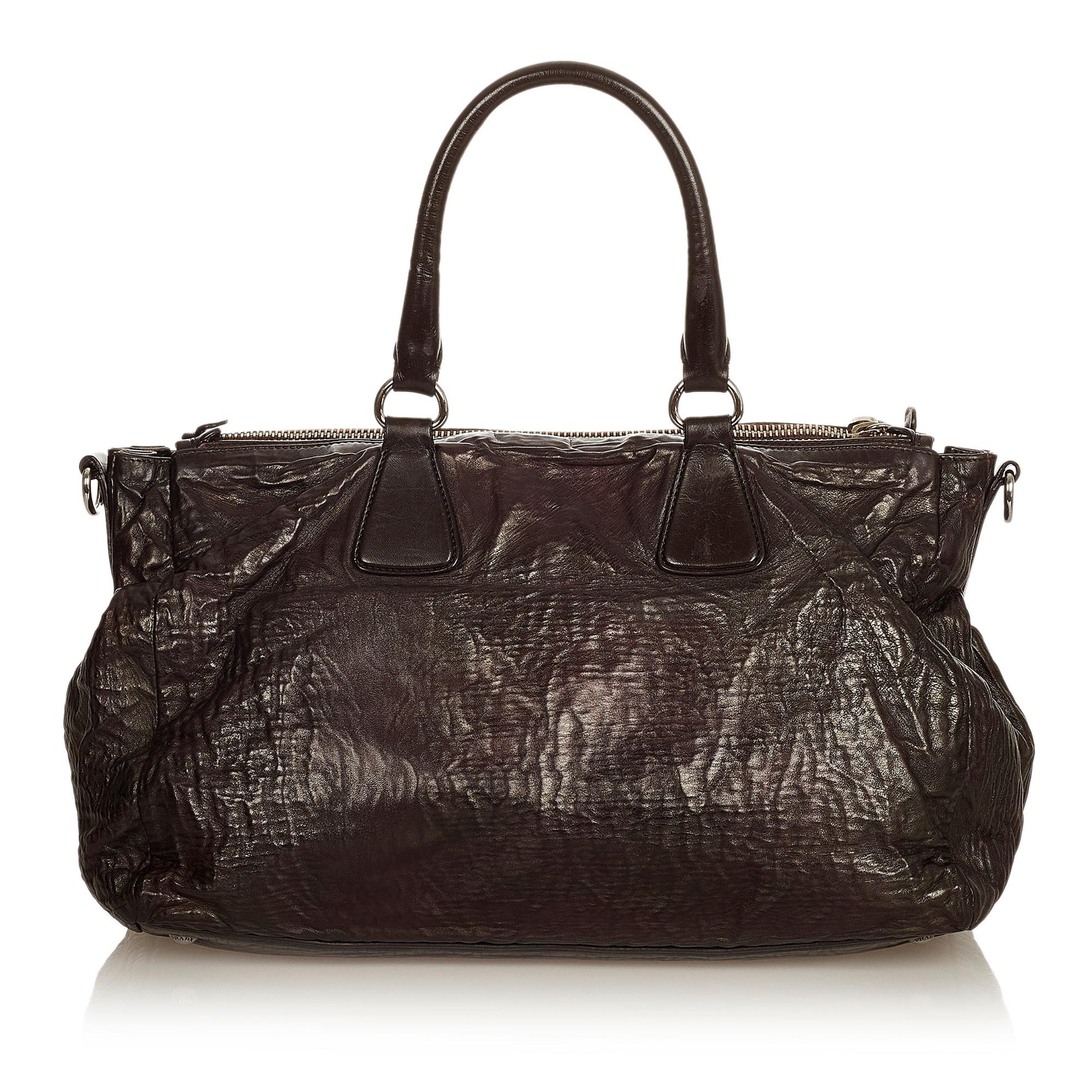 Prada Shine Satchel Shg Vitello Satchel Bag Satchel Shg 25404
