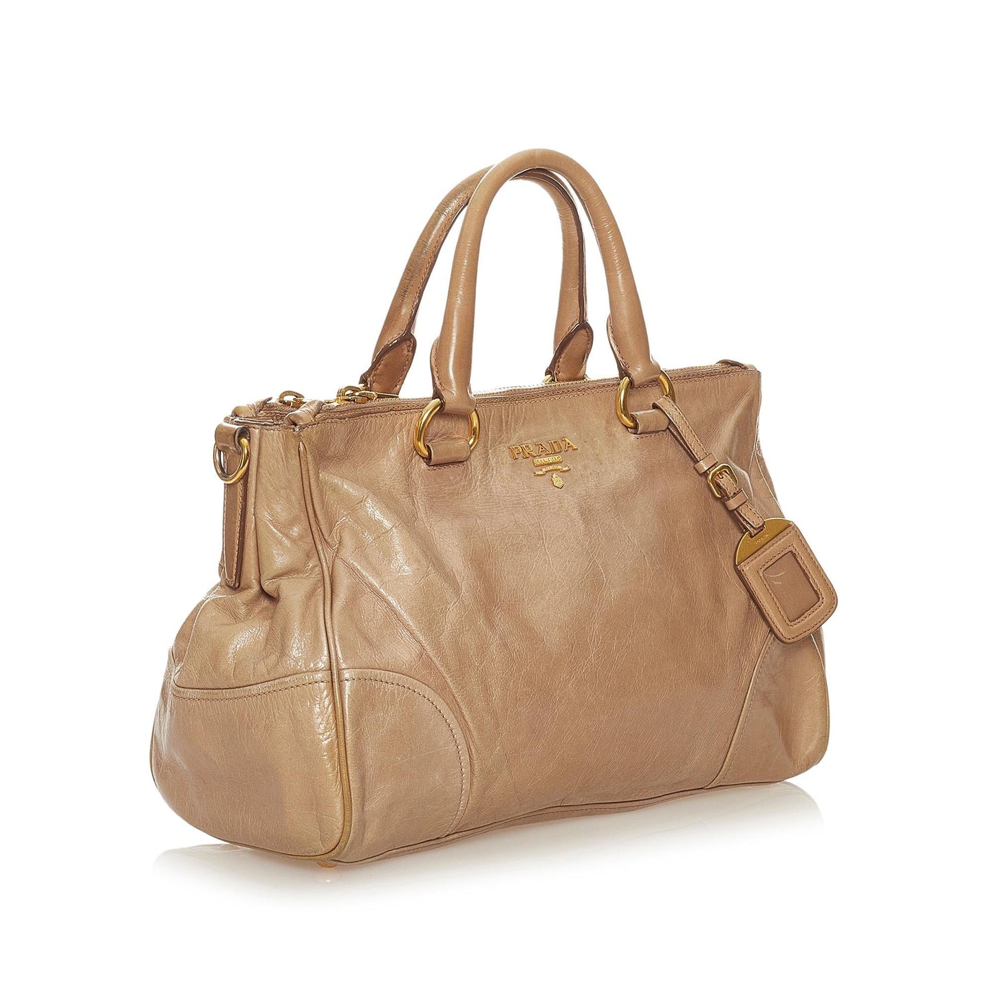 Prada Shine Satchel Shg Vitello Satchel Bag Satchel Shg 27635