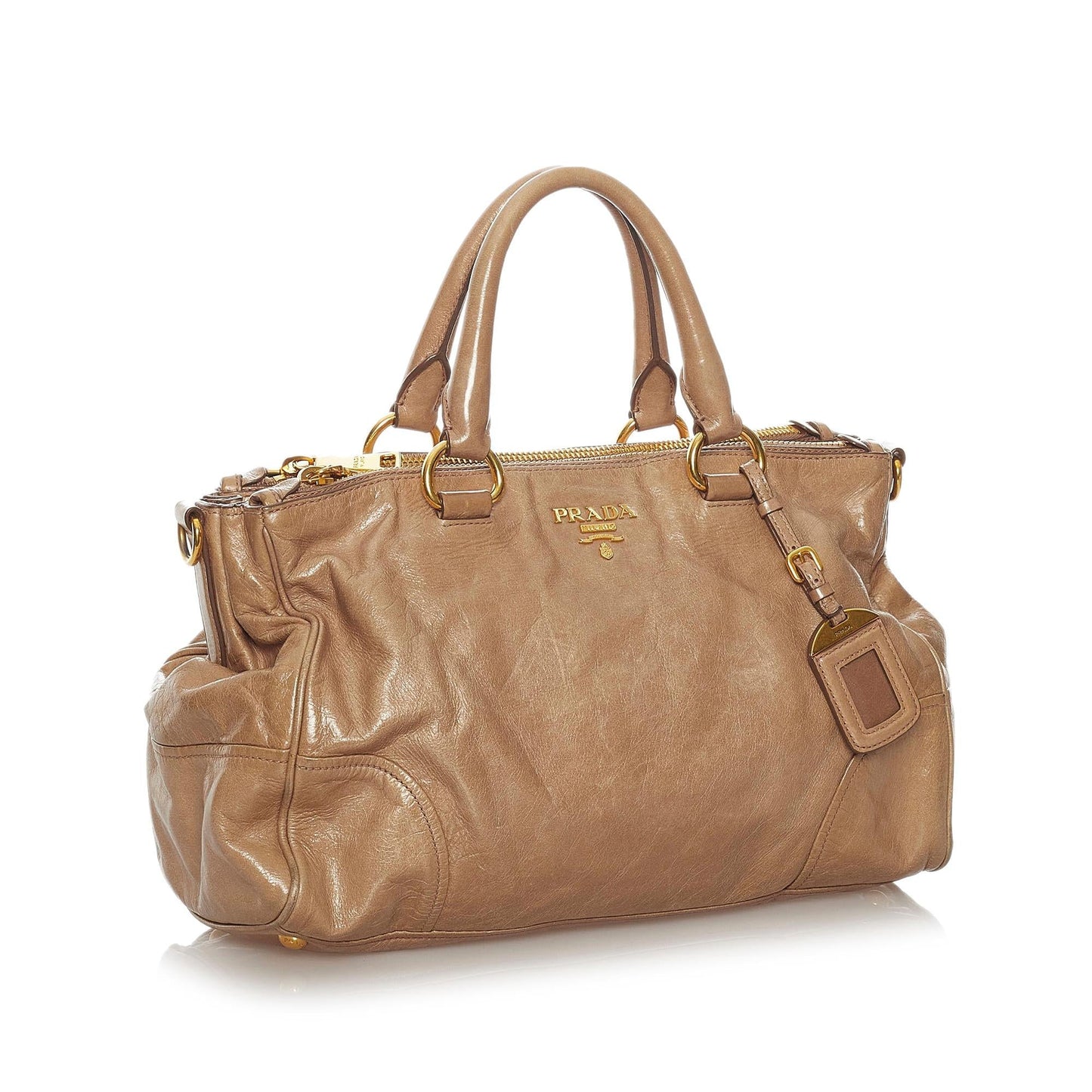 Prada Shine Satchel Shg Vitello Satchel Bag Satchel Shg 28200