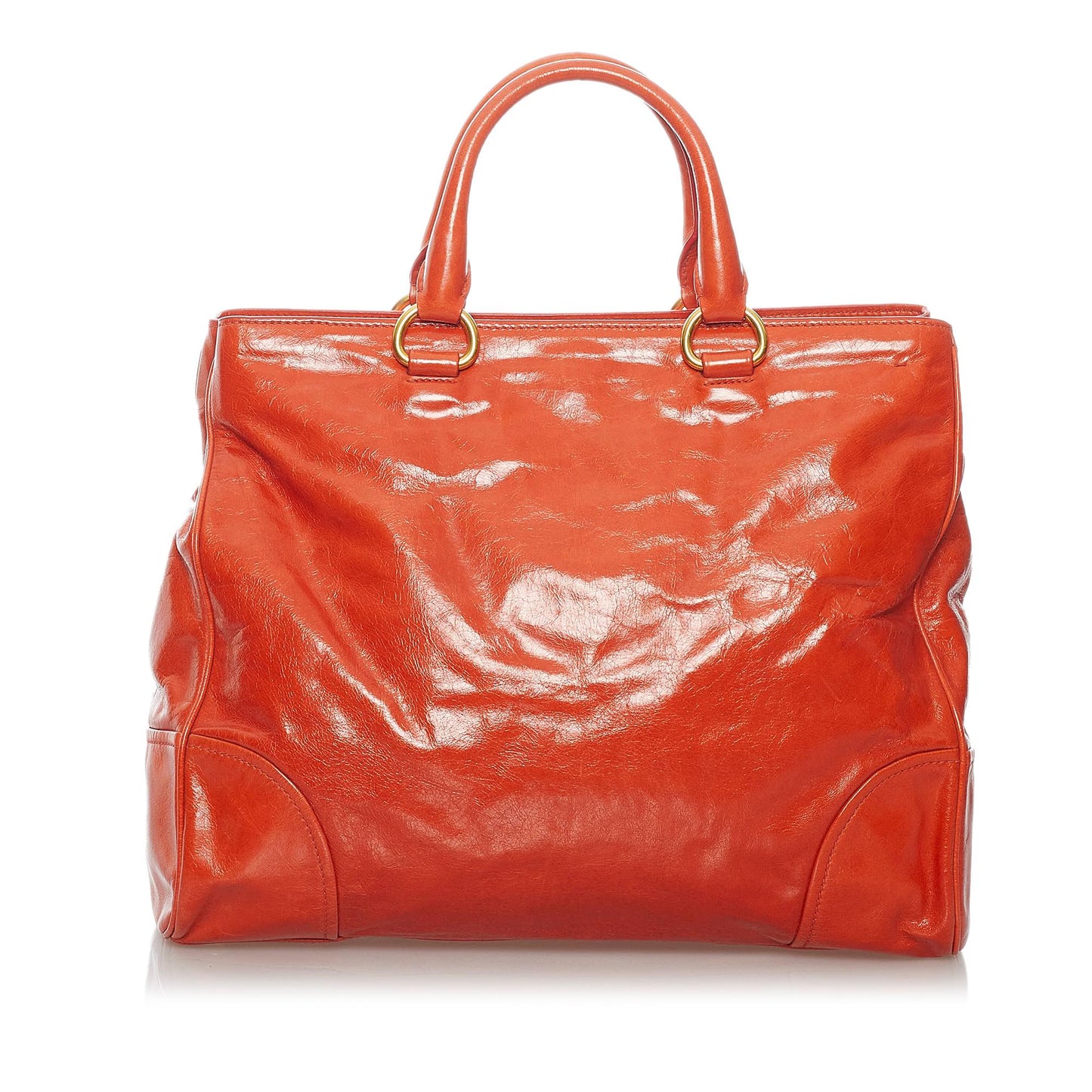 Prada Shine Satchel Shg Vitello Satchel Bag Satchel Shg 30223