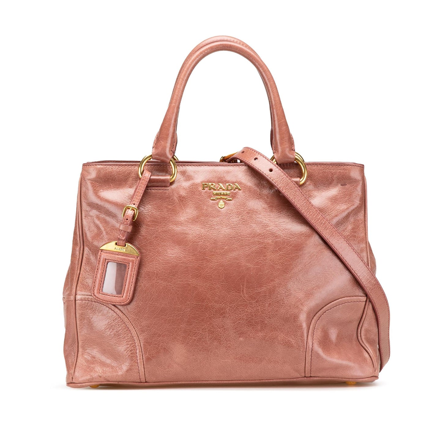Prada Shine Satchel Vitello Satchel Bag Shine Satchel 3