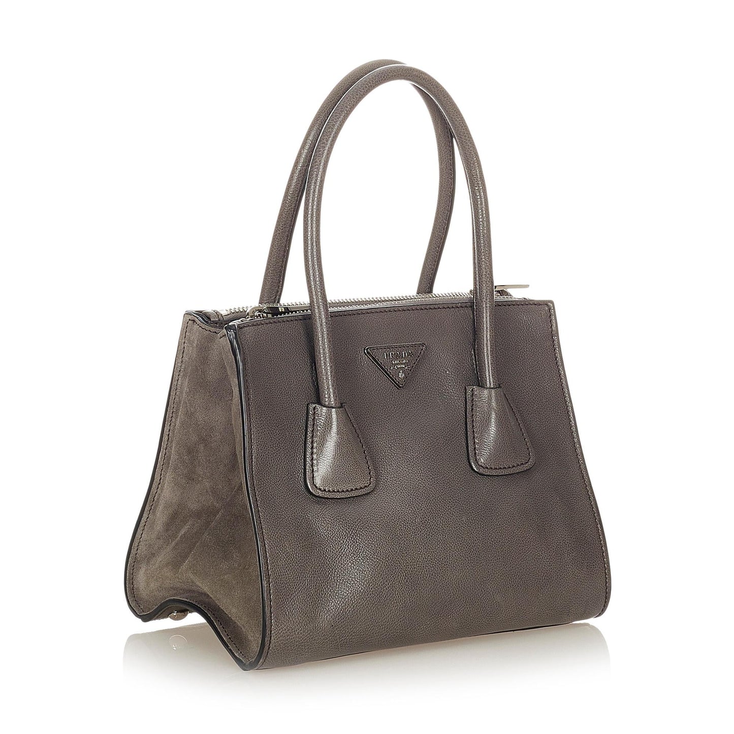 Prada Twin Pocket Satchel Shg Vitello Satchel Bag