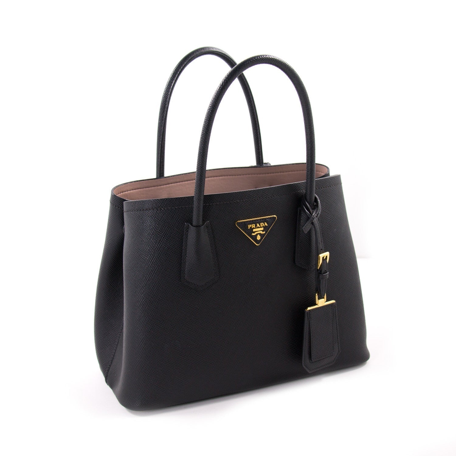 Prada Double Bag Tote Saffiano Tote Bag