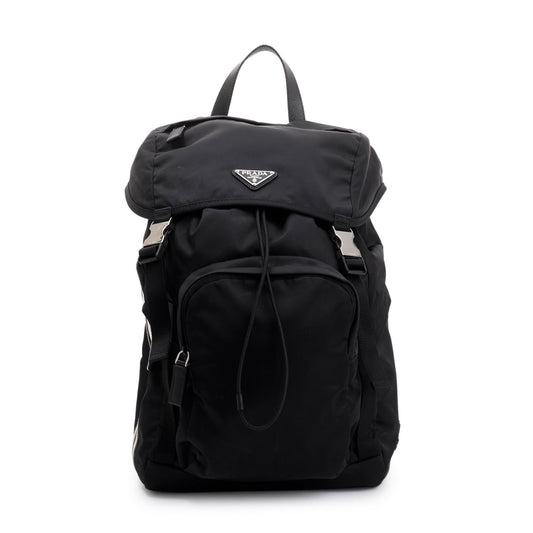 Prada X Adidas Re And Saffiano Backpack Handbag Leather Nylon
