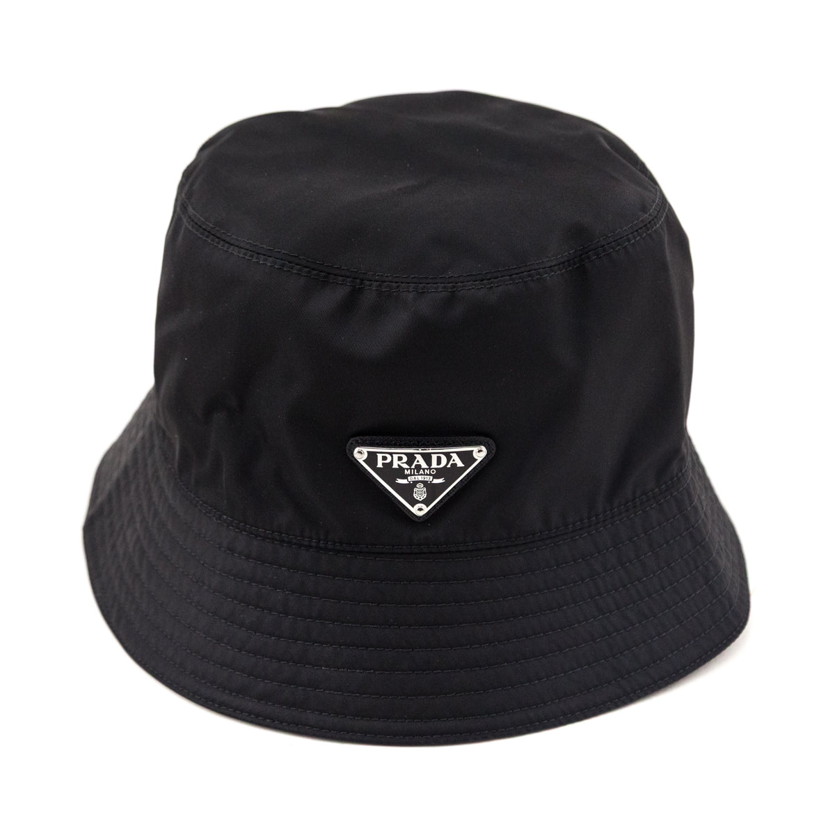 Prada Bag Re- Hat Nylon Black Bucket Bucket Bag