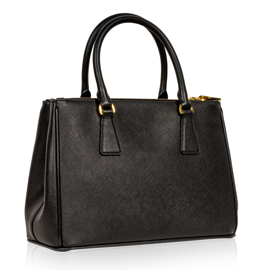Prada Galleria Tote Bag Small Galleria Black Saffiano