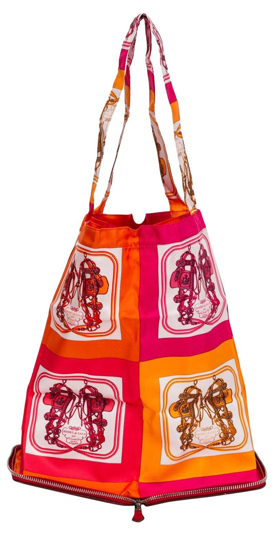 Hermes Silky Pop Bag Red Travel Bag