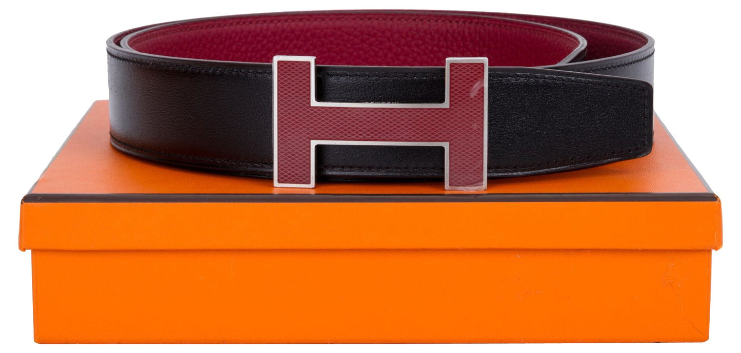Hermes Ruby Belt Handbag Black