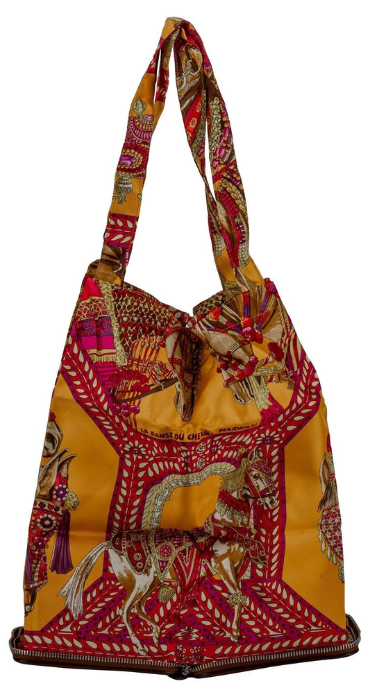 Hermes Noisette Danse De Cheval Pop Bag Travel Bag